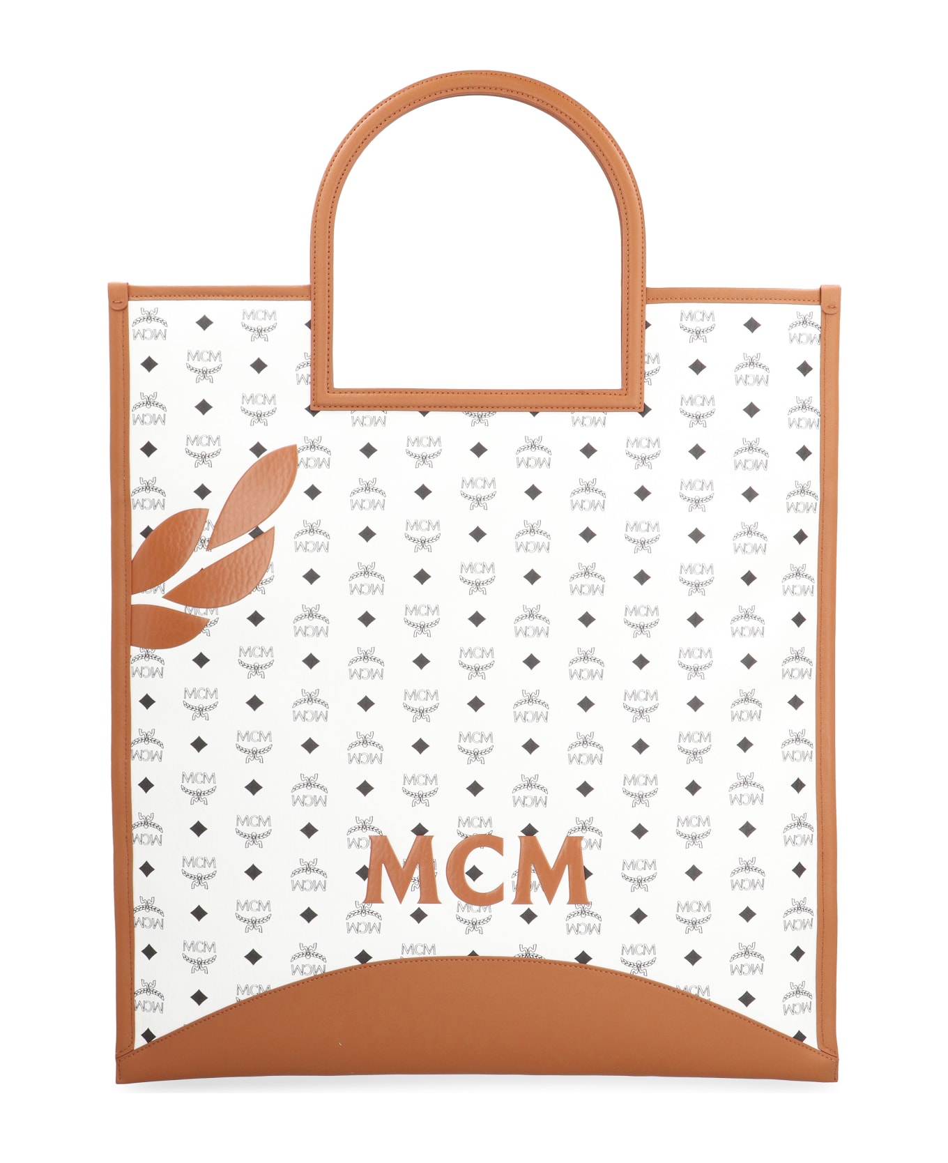 MCM X-large Aren Tote - White トートバッグ
