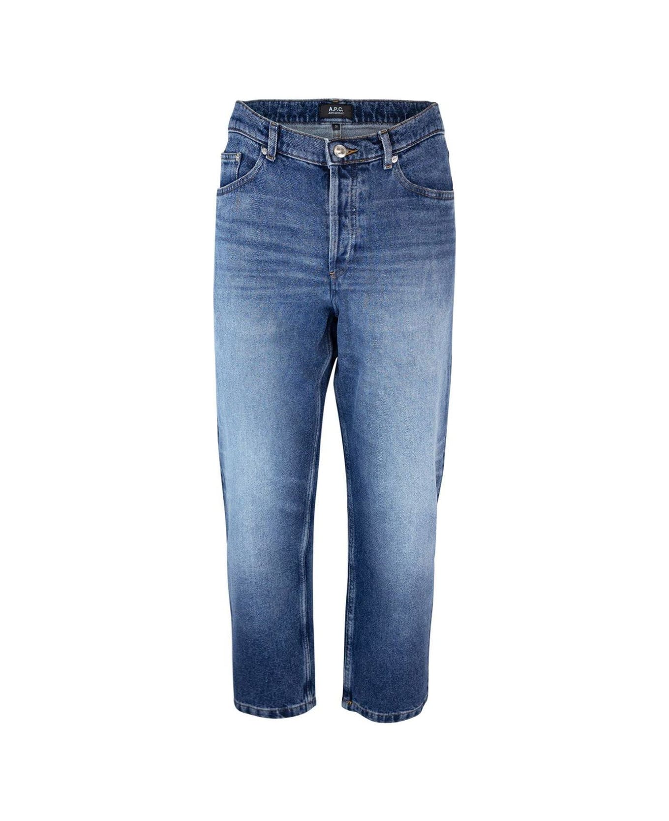 A.P.C. Straight Leg Jeans - WASHED INDIGO
