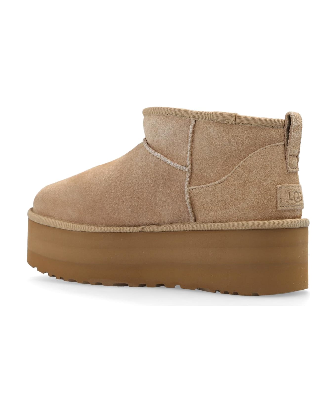 UGG 
classic Ultra Mini Platform
 Snow Boots - NEUTRALS