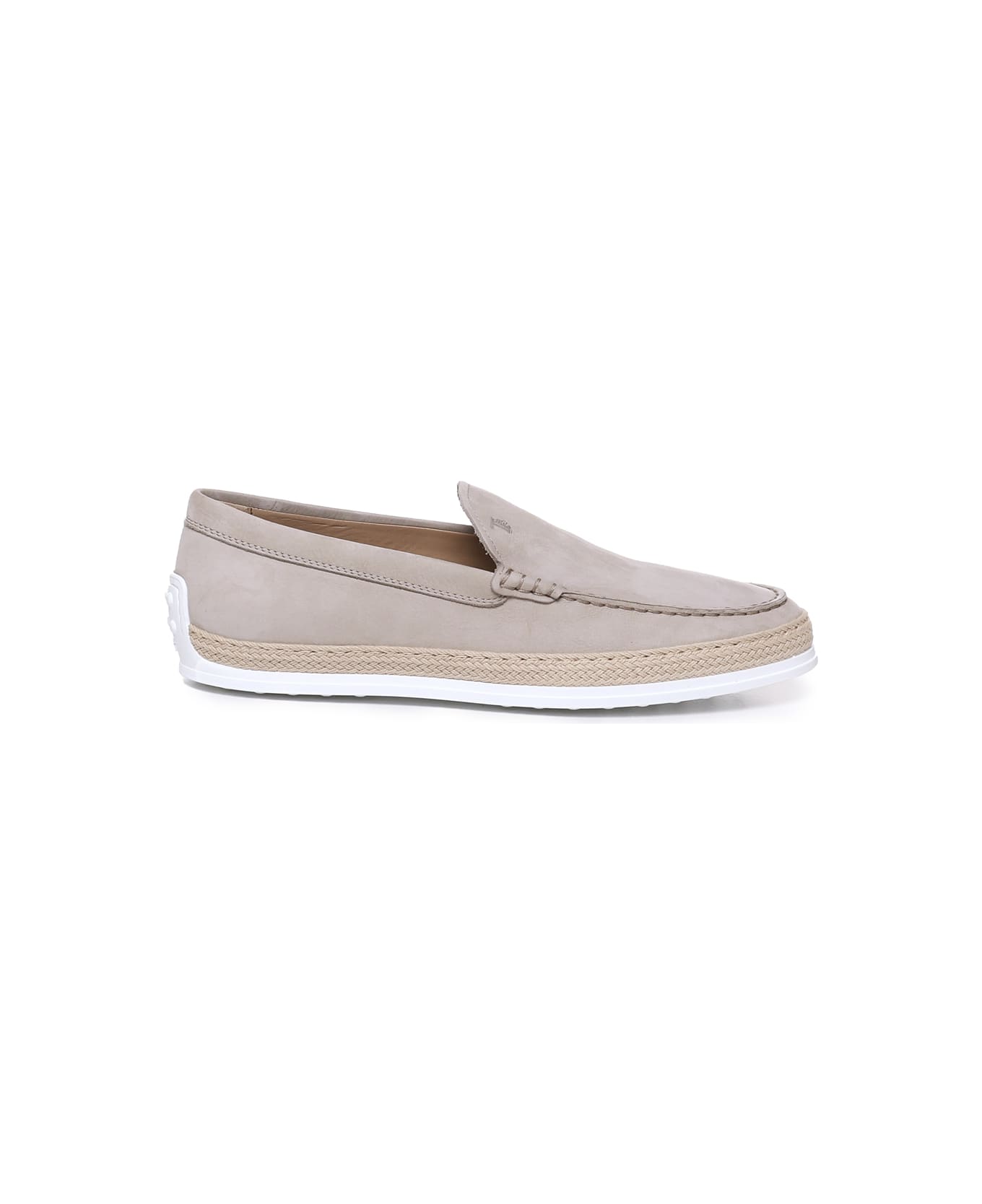 Tod's Suede Moccasins - Beige
