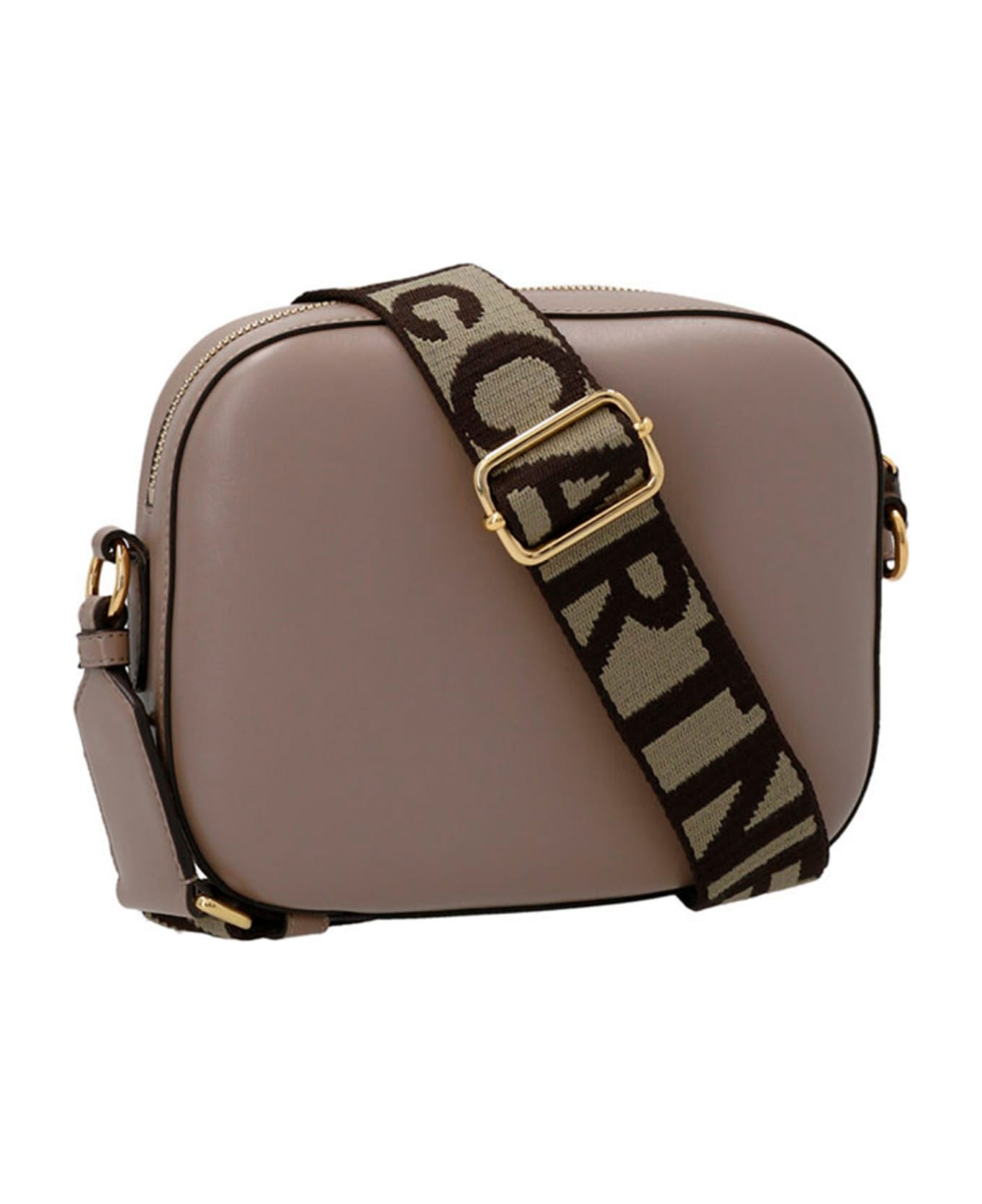 Stella McCartney 'camera Bag' Crossbody Bag - Beige