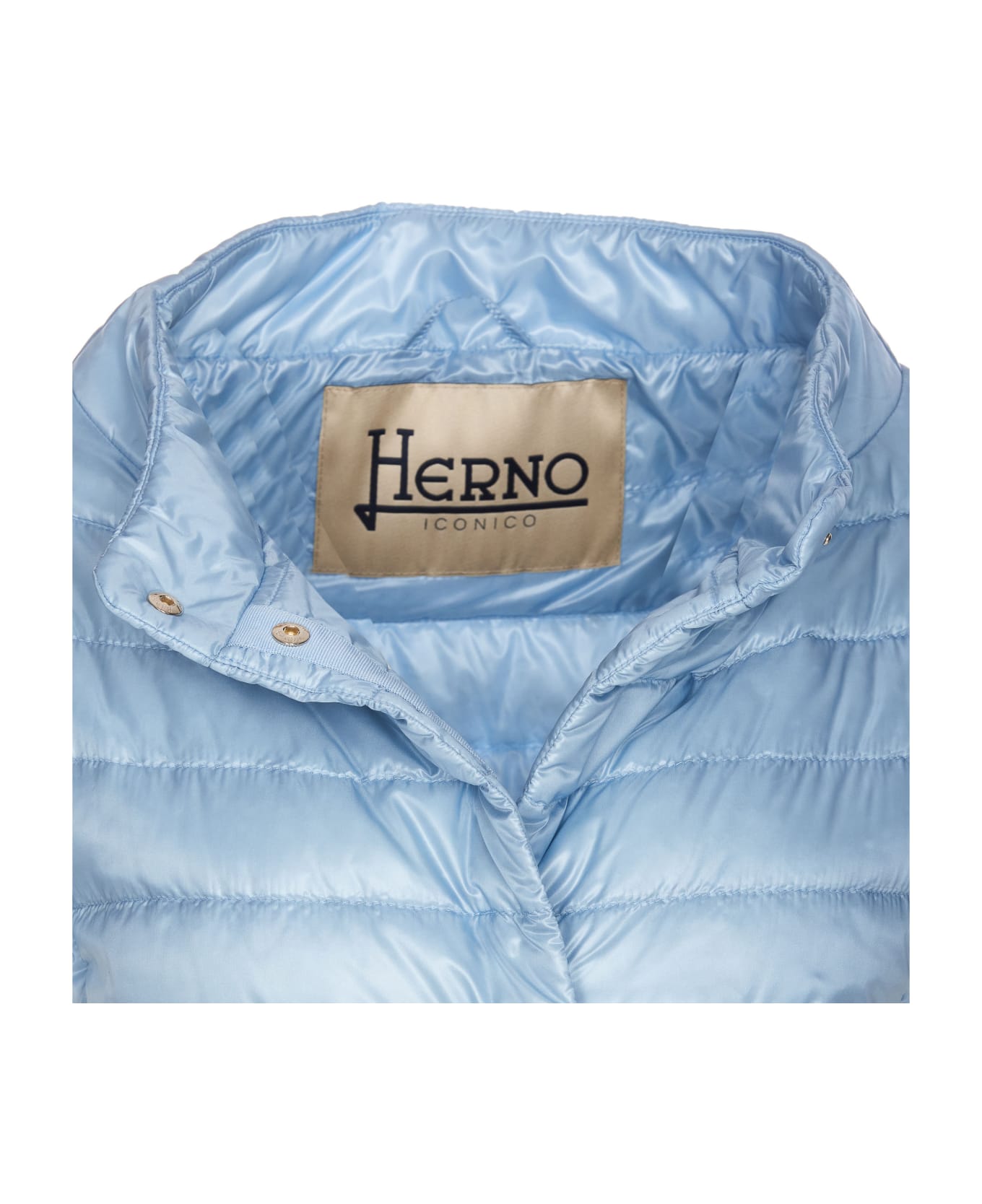 Herno Light Down Veste Jacket - Blue