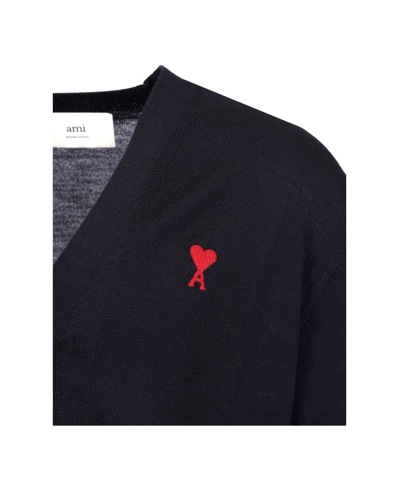 Ami Alexandre Mattiussi 
ami De Coeur
 Cardigan - BLUE