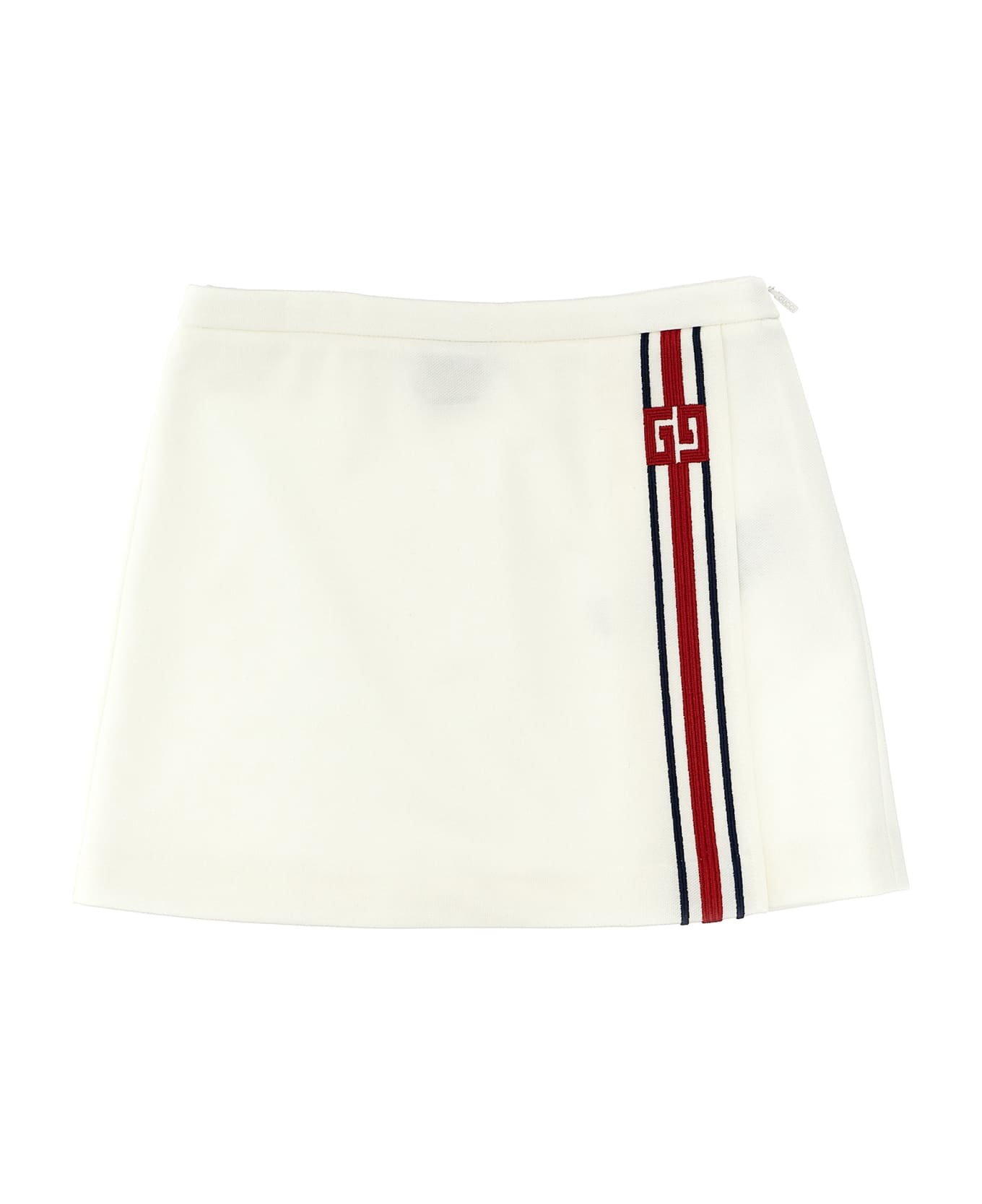 Gucci Gg Skirt - White