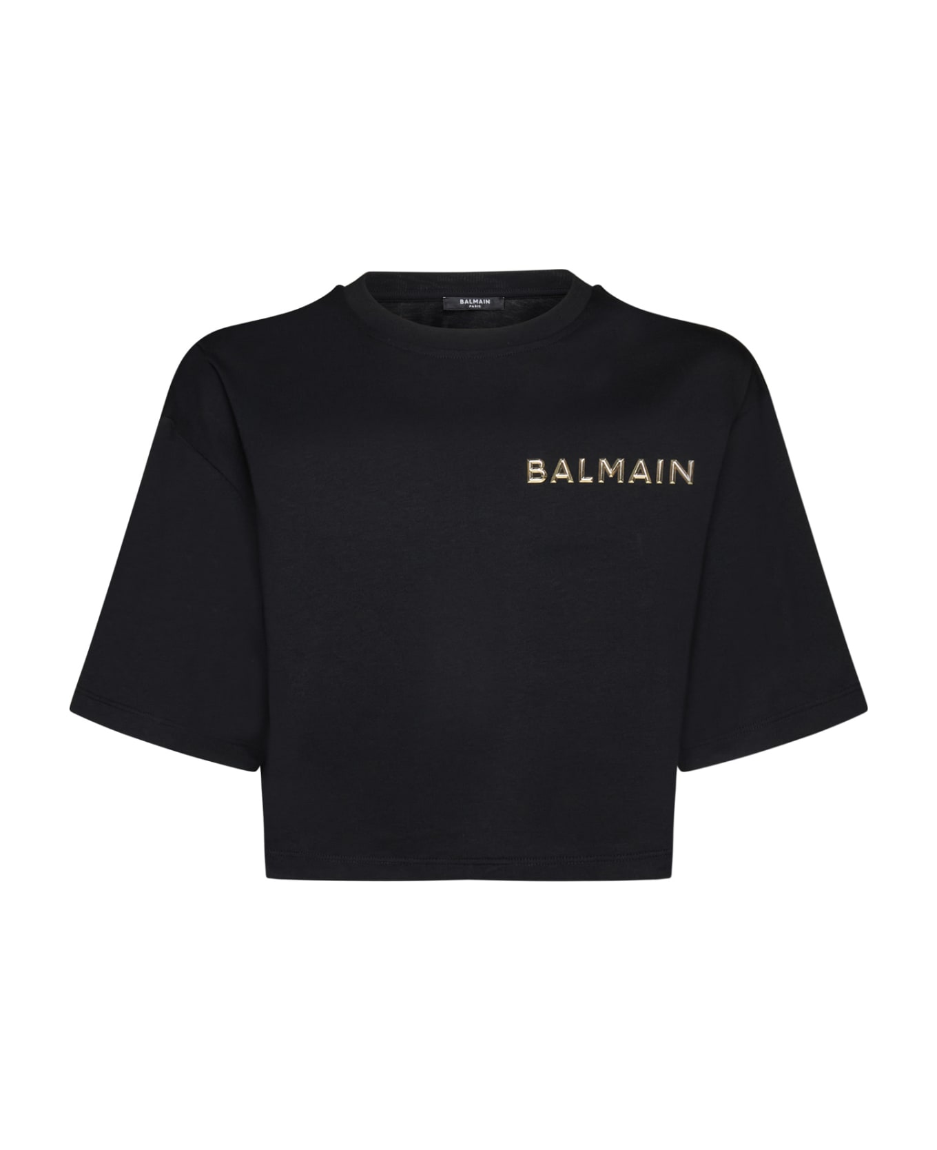 Balmain T-Shirt - Noir/or
