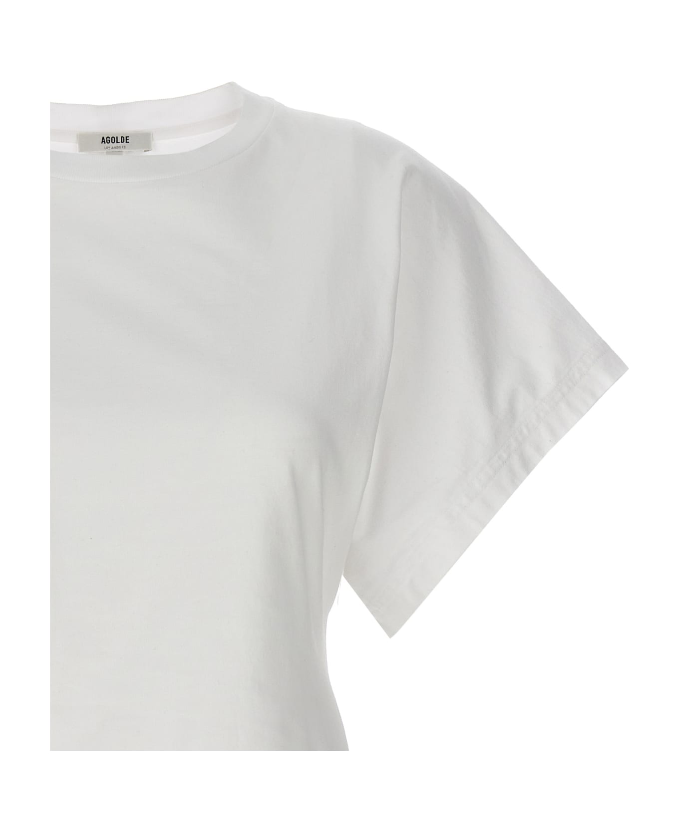 AGOLDE 'britt' T-shirt - WHITE Tシャツ