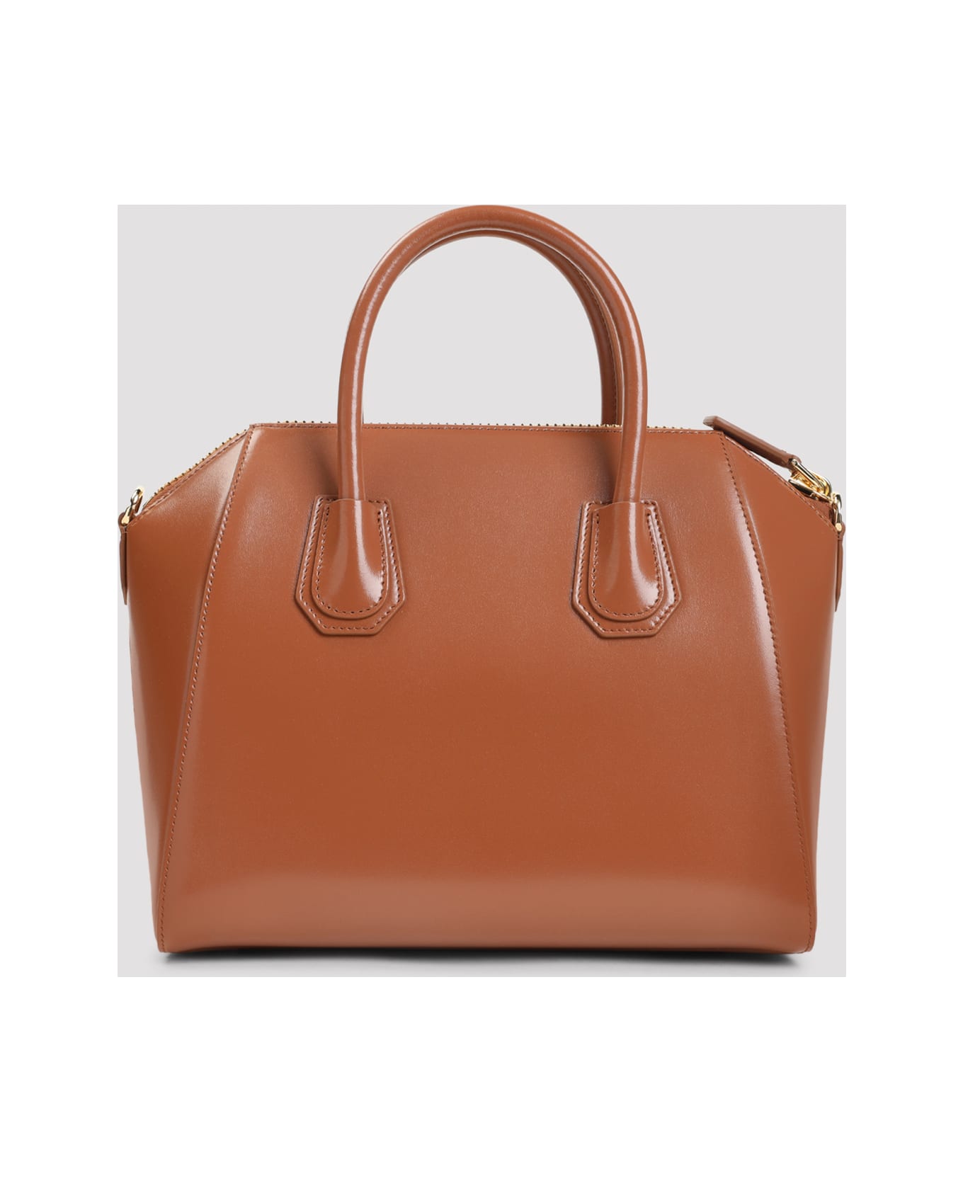 Givenchy Antigona Small Handbag - Caramel Brown