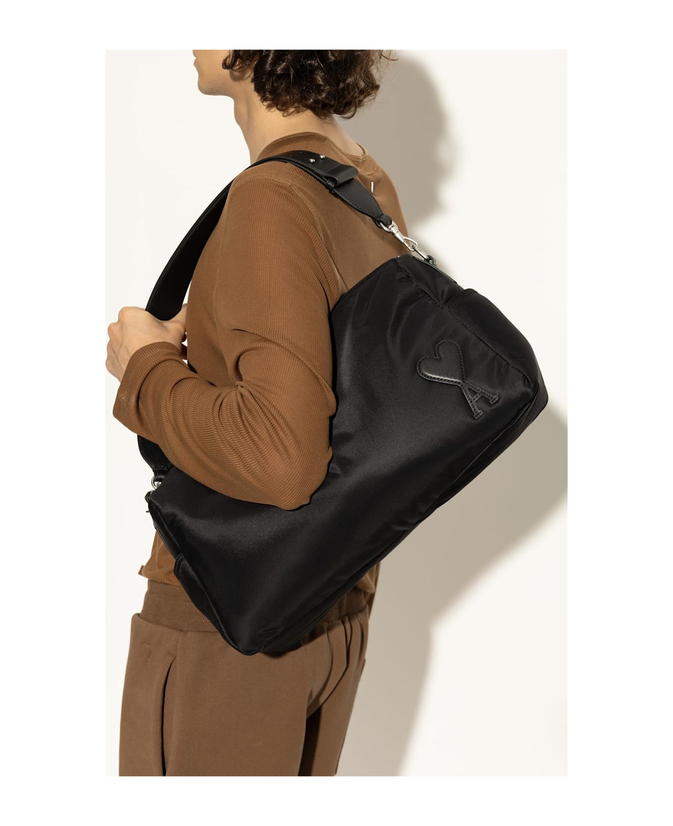 Ami Alexandre Mattiussi Shoulder Bag - Black