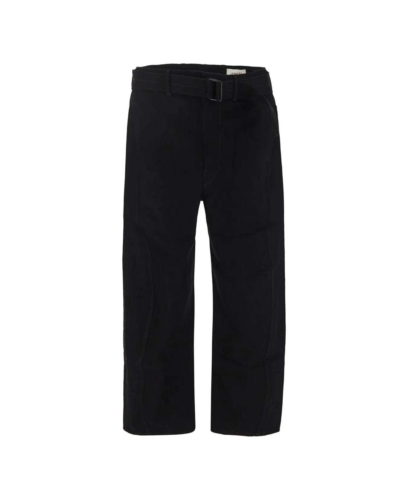 Lemaire Twisted Belted Pants - Black name:467
