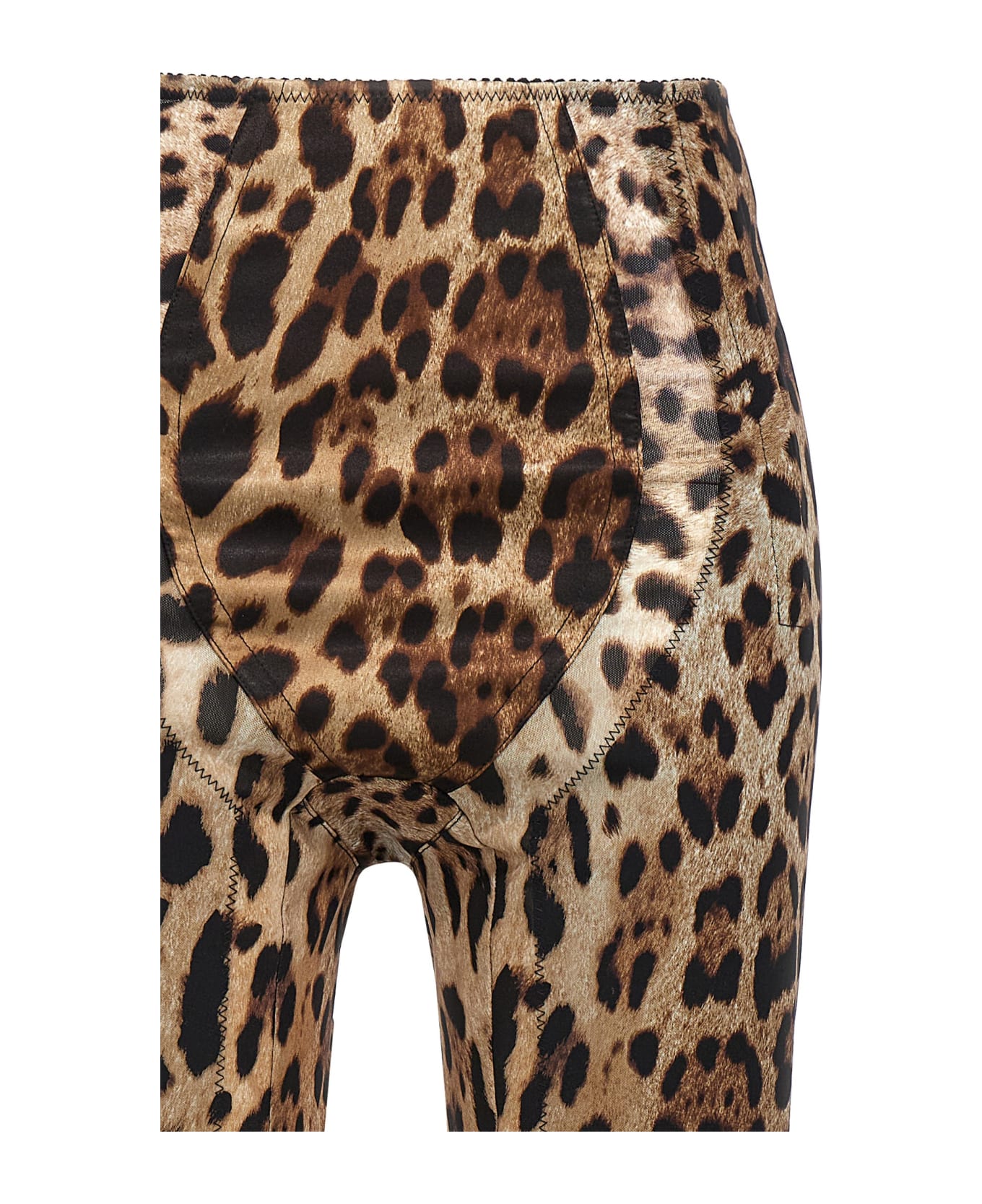 Dolce & Gabbana X Kim Leopard Pants - Brown ボトムス