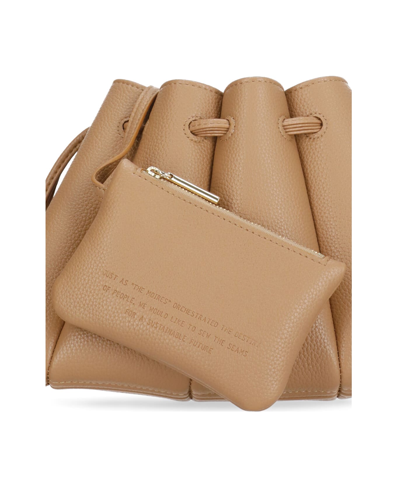 THEMOIRè Dafne Bottalato Bag - Brown