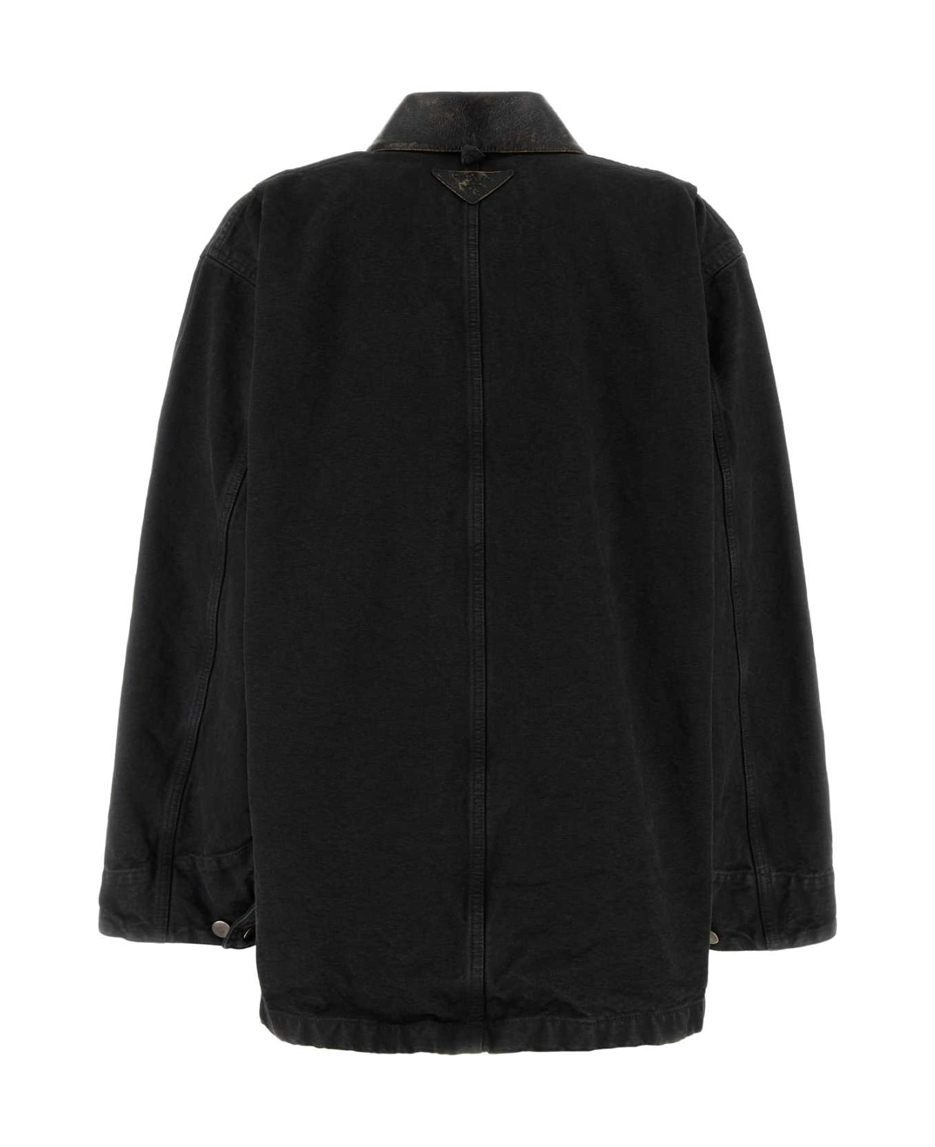Prada Black Denim Jacket - NERO