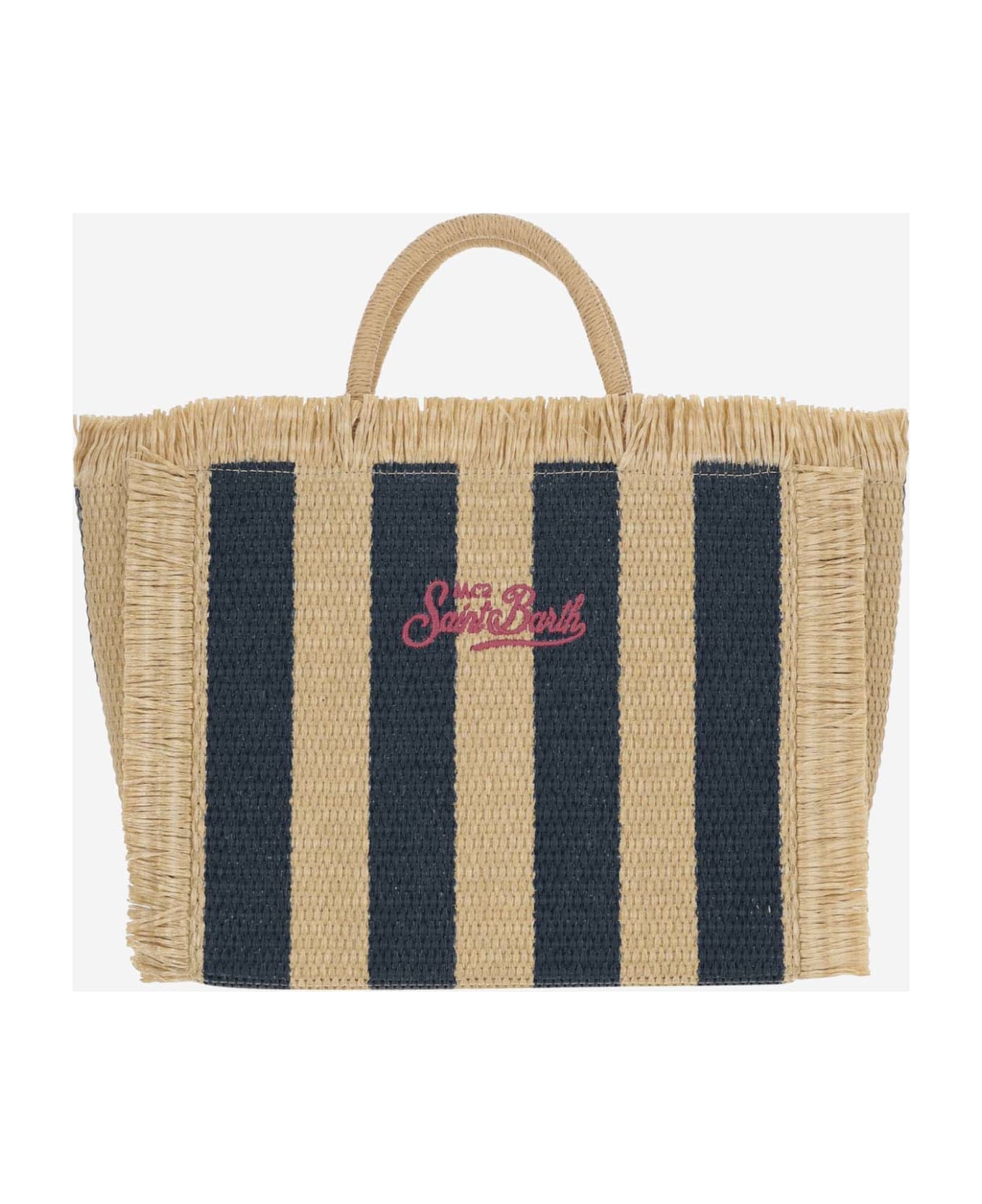 MC2 Saint Barth Colette Tote Bag With Striped Pattern - Red トートバッグ