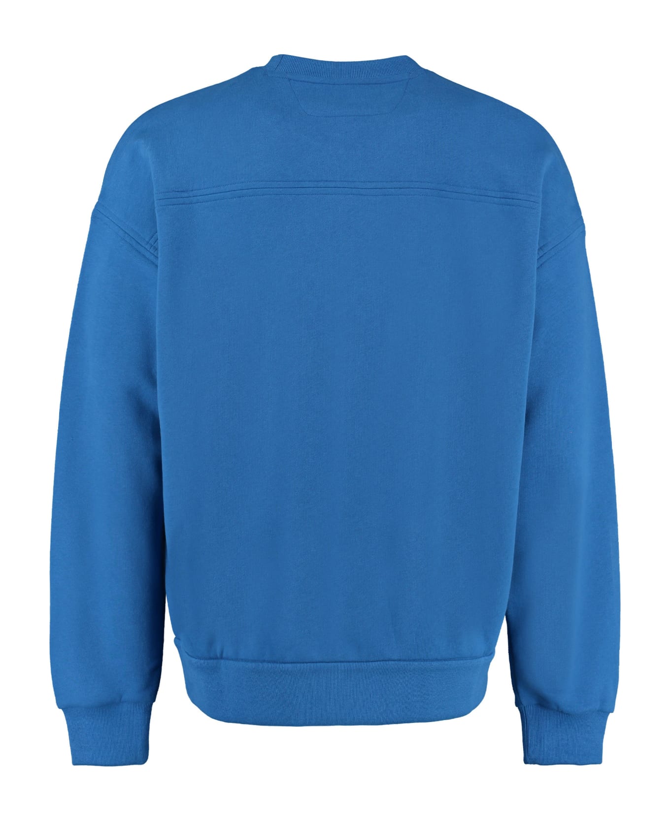 Z Zegna Cotton Crew-neck Sweatshirt - blue
