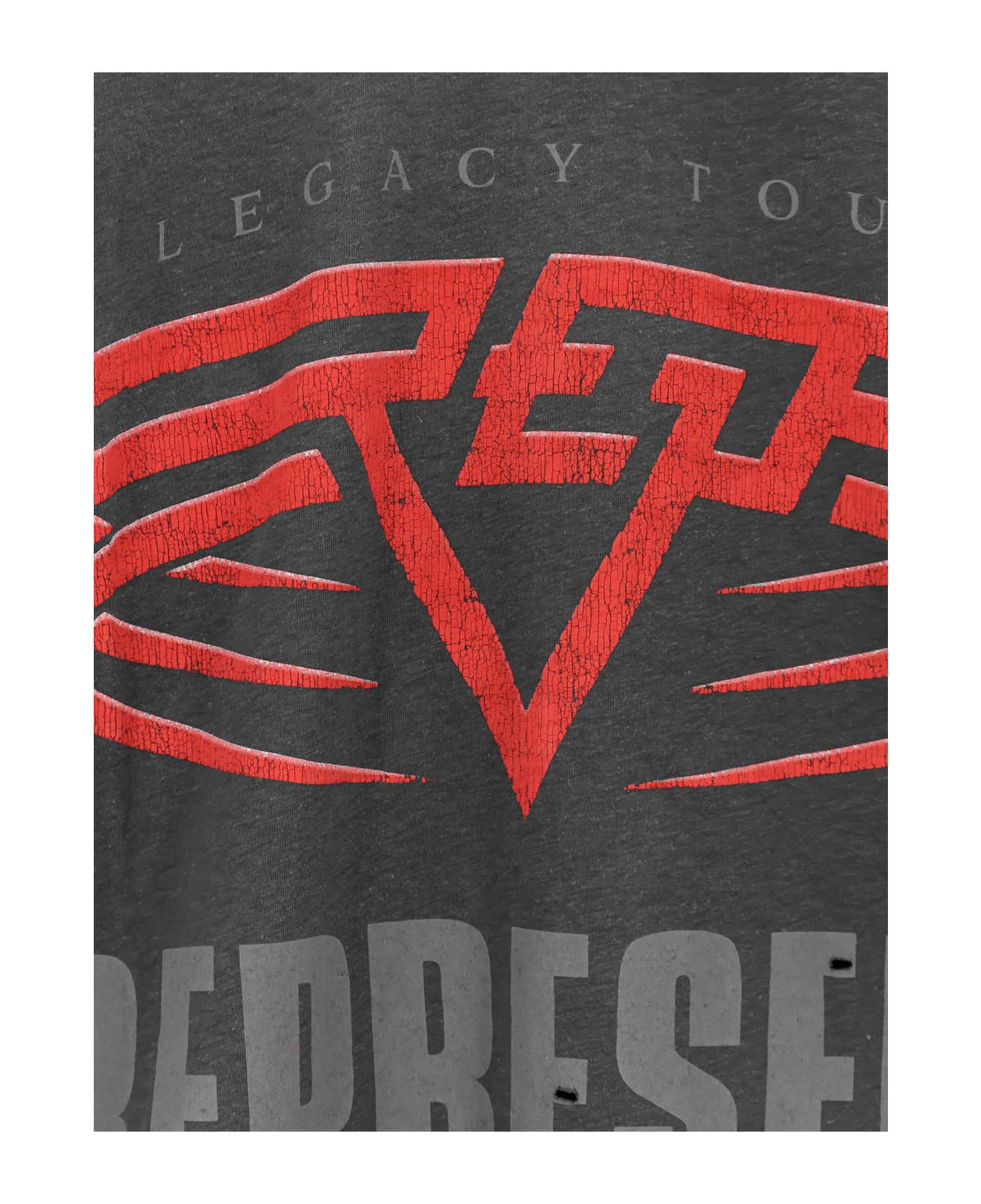 REPRESENT Living Legacy Reversible Organic Cotton And Hemp T-shirt - SUN FADE GREY