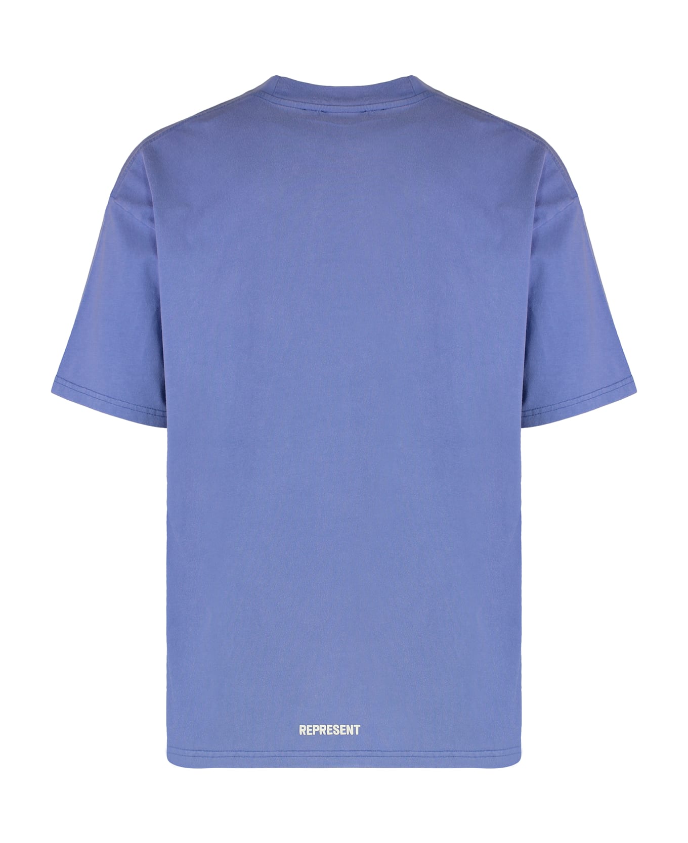 REPRESENT Cotton Crew-neck T-shirt - Lilac