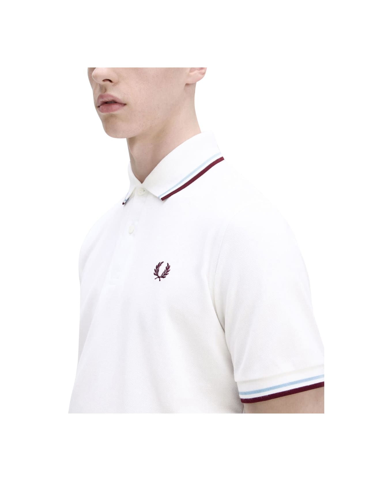 Fred Perry "fred Perry M12" Polo Shirt - WHITE