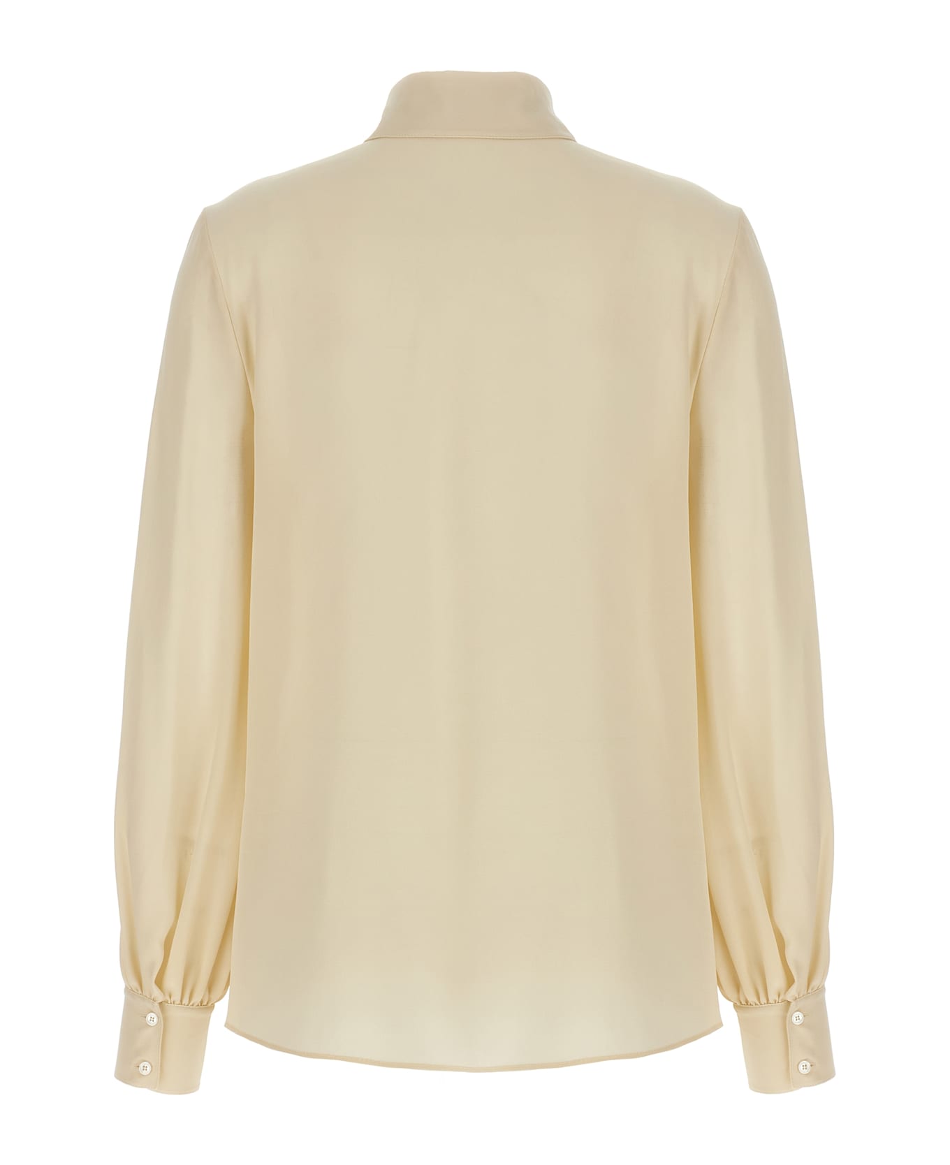 Valentino Garavani Bow Shirt - Beige