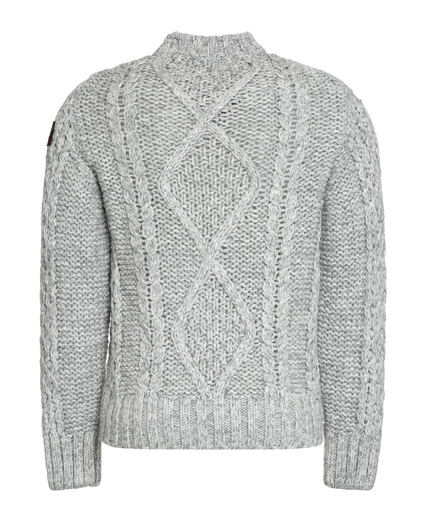 Paul&Shark Cable Knit Sweater - grey ニットウェア