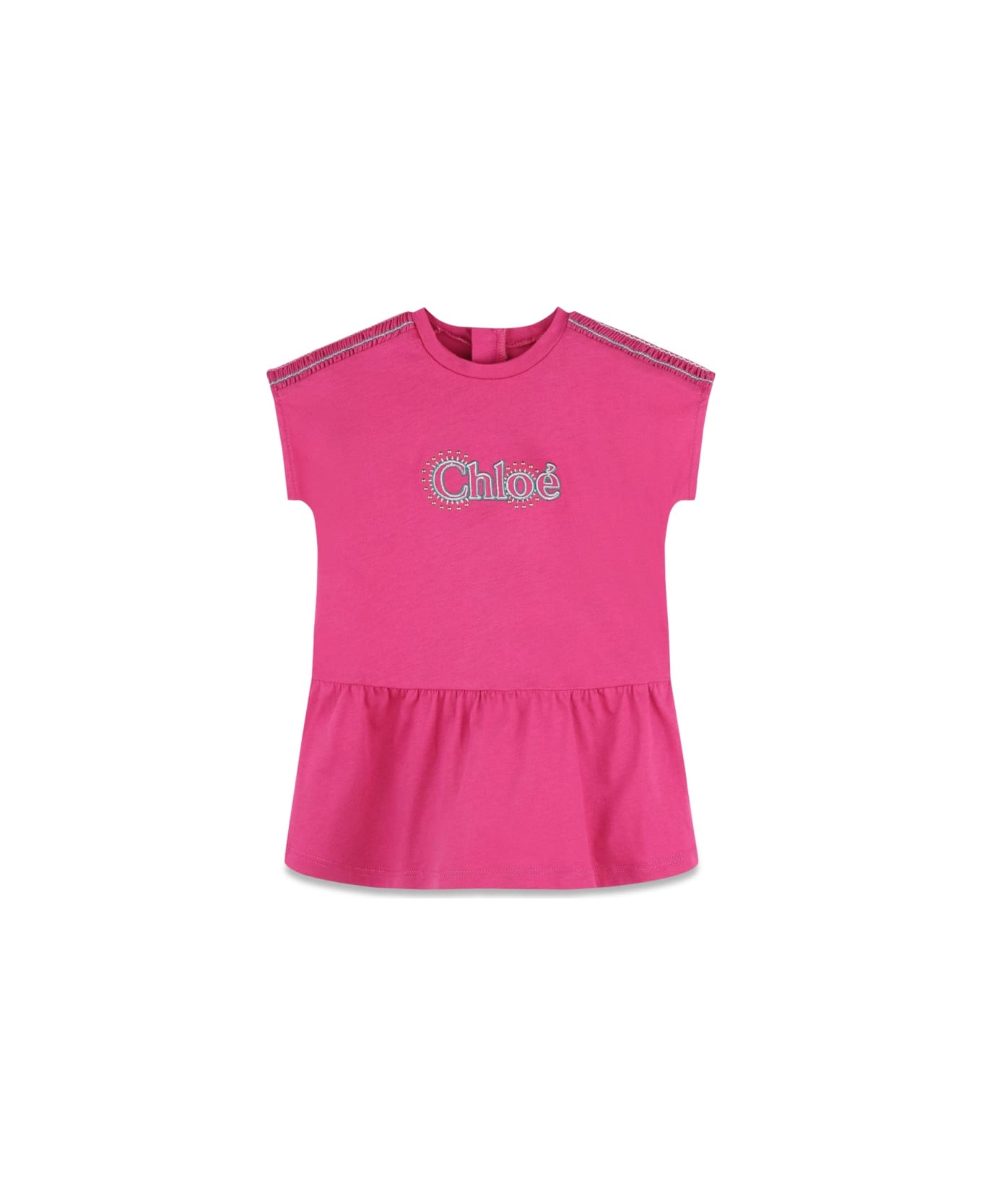 Chloé Vestito M/c - PINK ワンピース＆ドレス