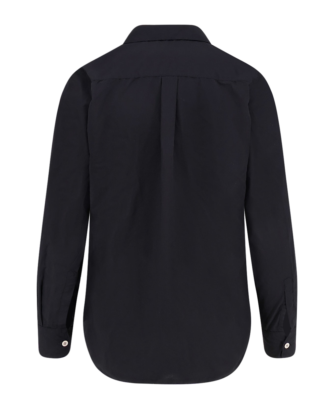 Comme des Garçons Play Ruffles Shirt - Black