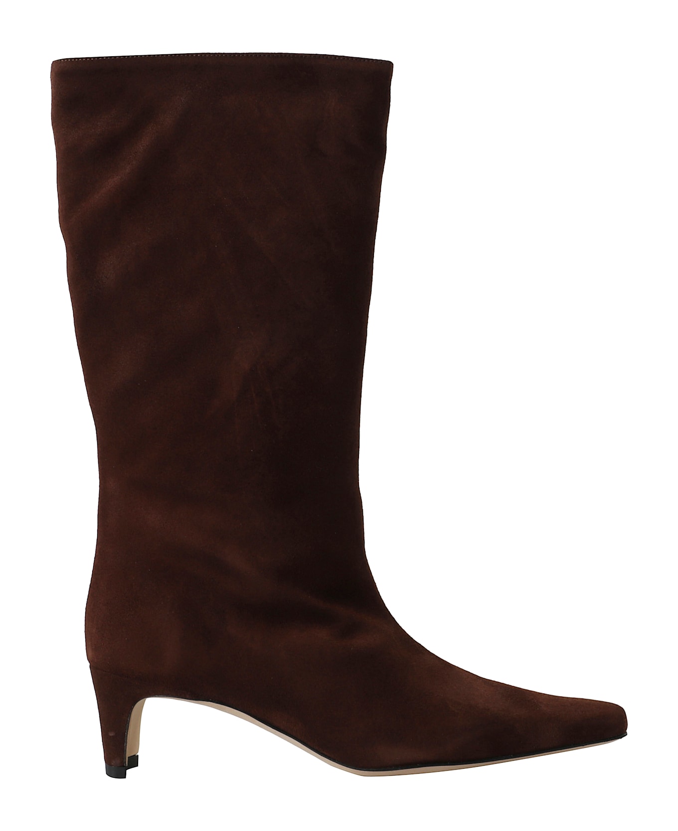 STAUD Midcalf Wally Boot - Mahogany