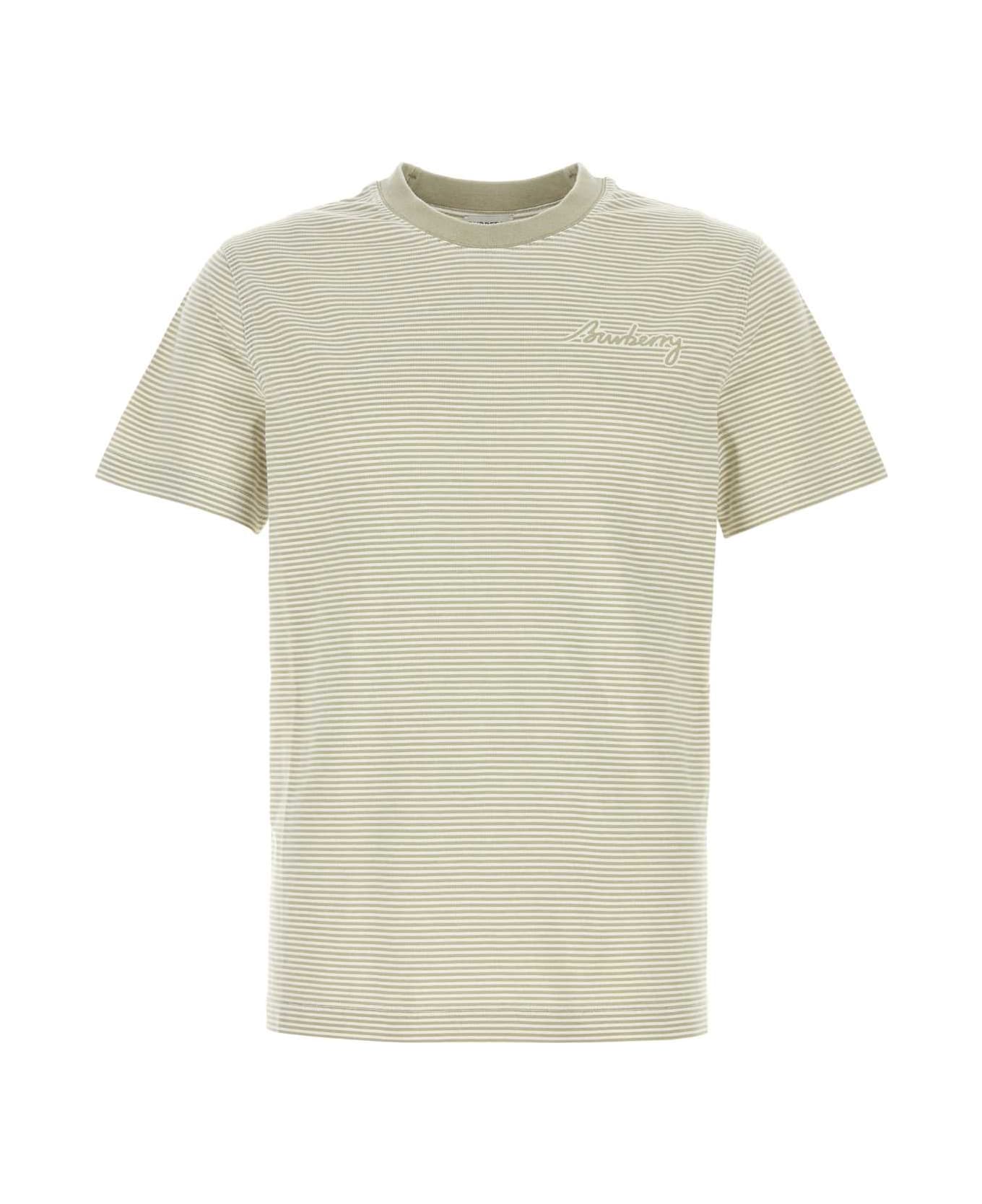 Burberry Printed Cotton T-shirt - SKYLARK
