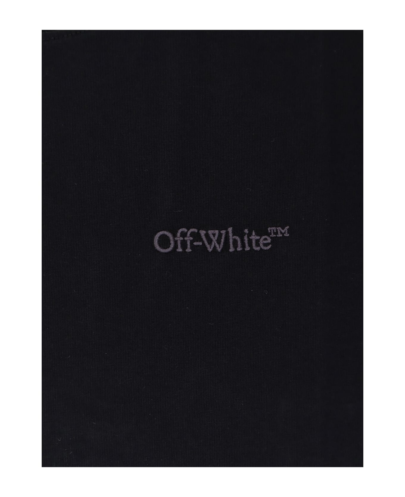 Off-White Cotton T-shirt - BLACK - ANTHRACITE