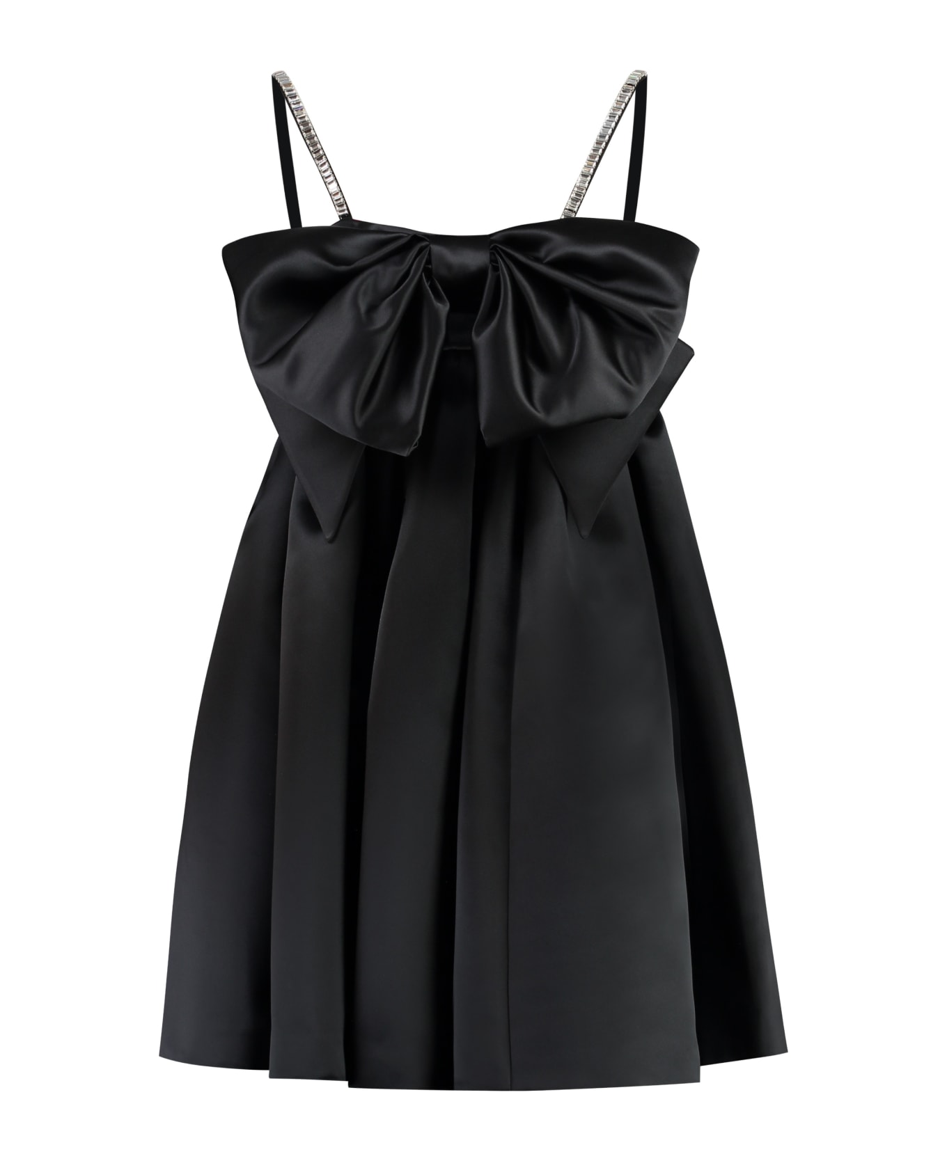Nina Ricci Satin Dress - black