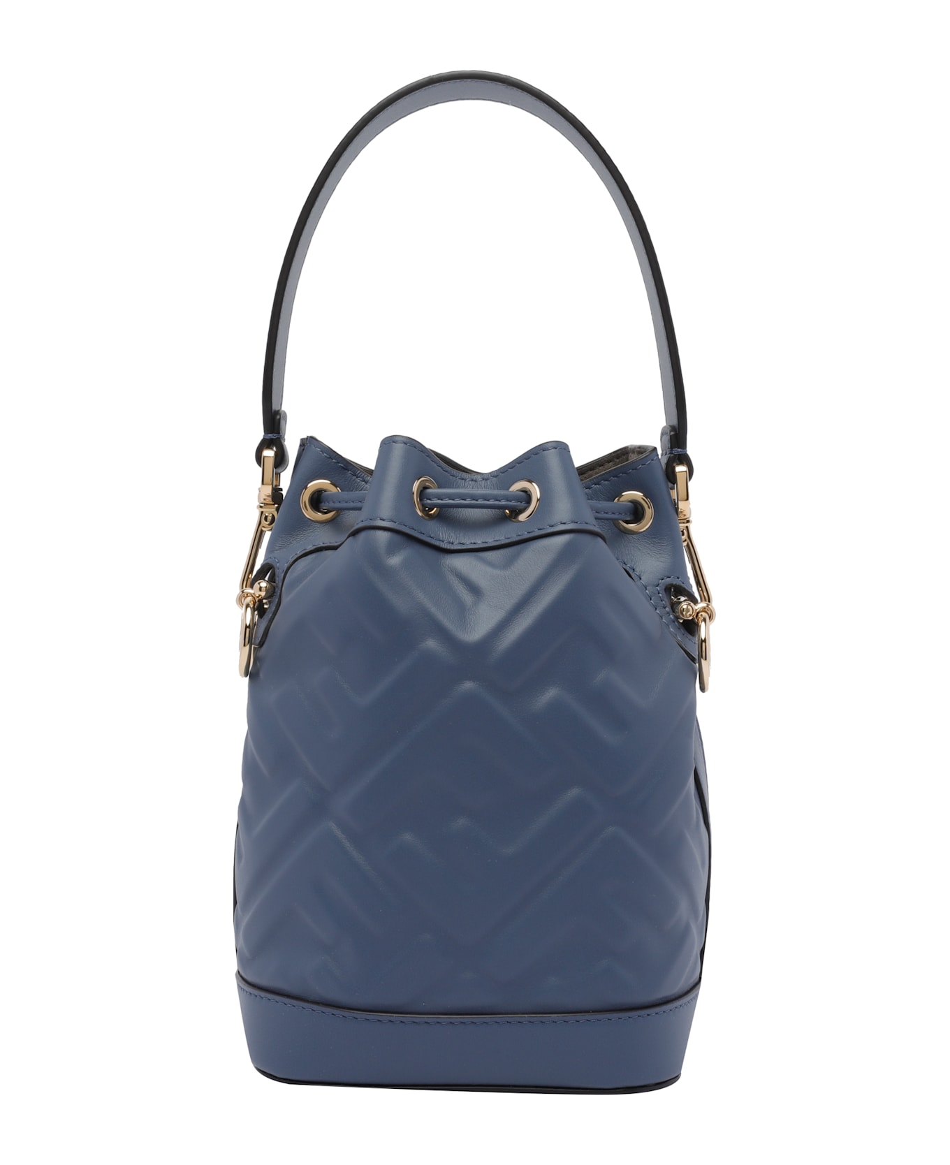 Fendi Mini Mon Tresor Leather Bucket Bag - A Mirto+os