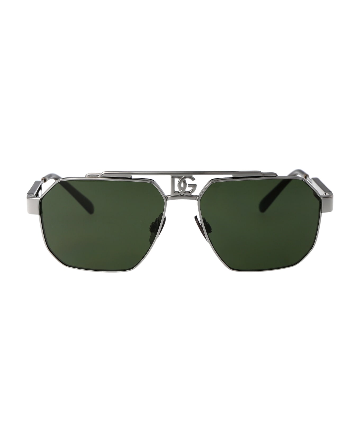 Dolce & Gabbana Eyewear 0dg2294 Sunglasses - 04/71 Gunmetal サングラス