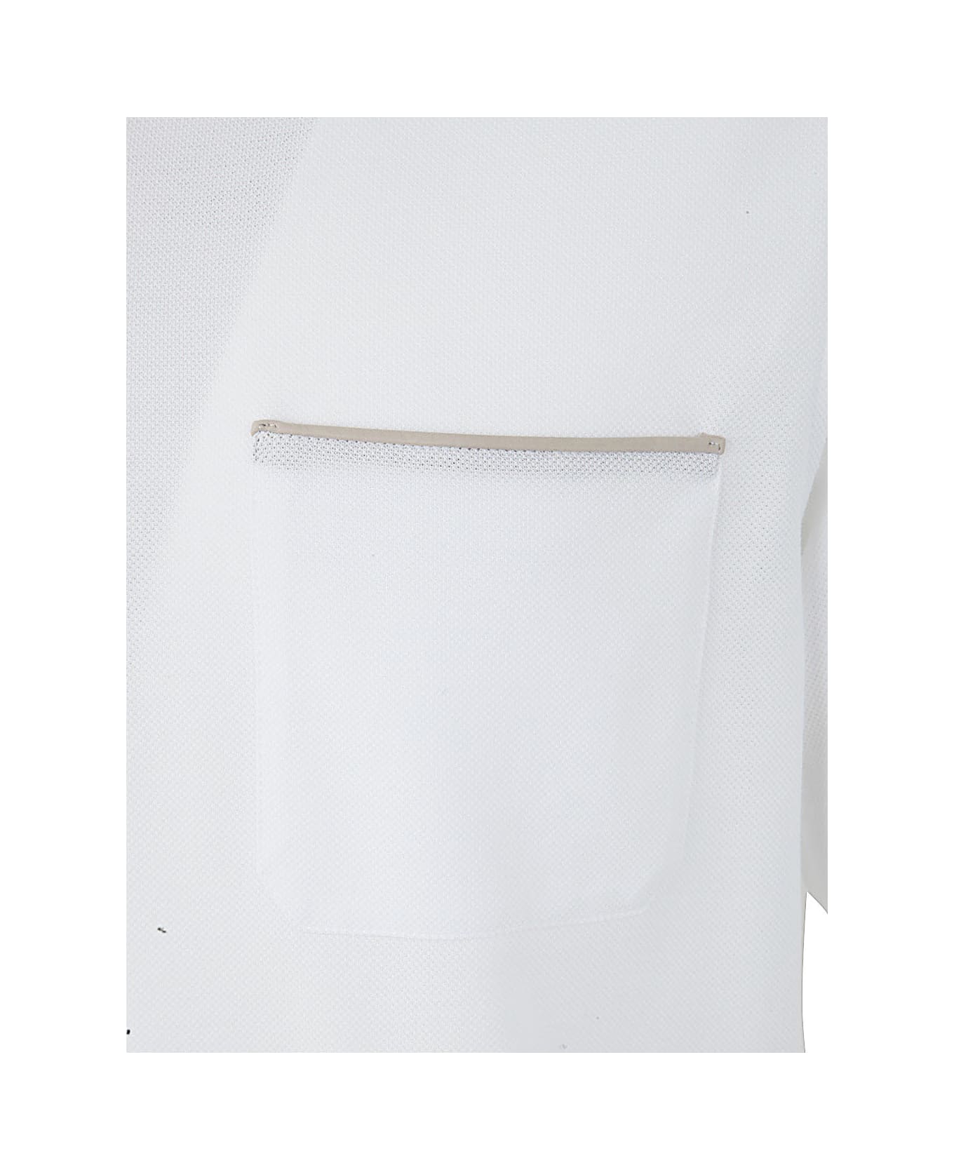 Zegna Pure Cotton Polo - White