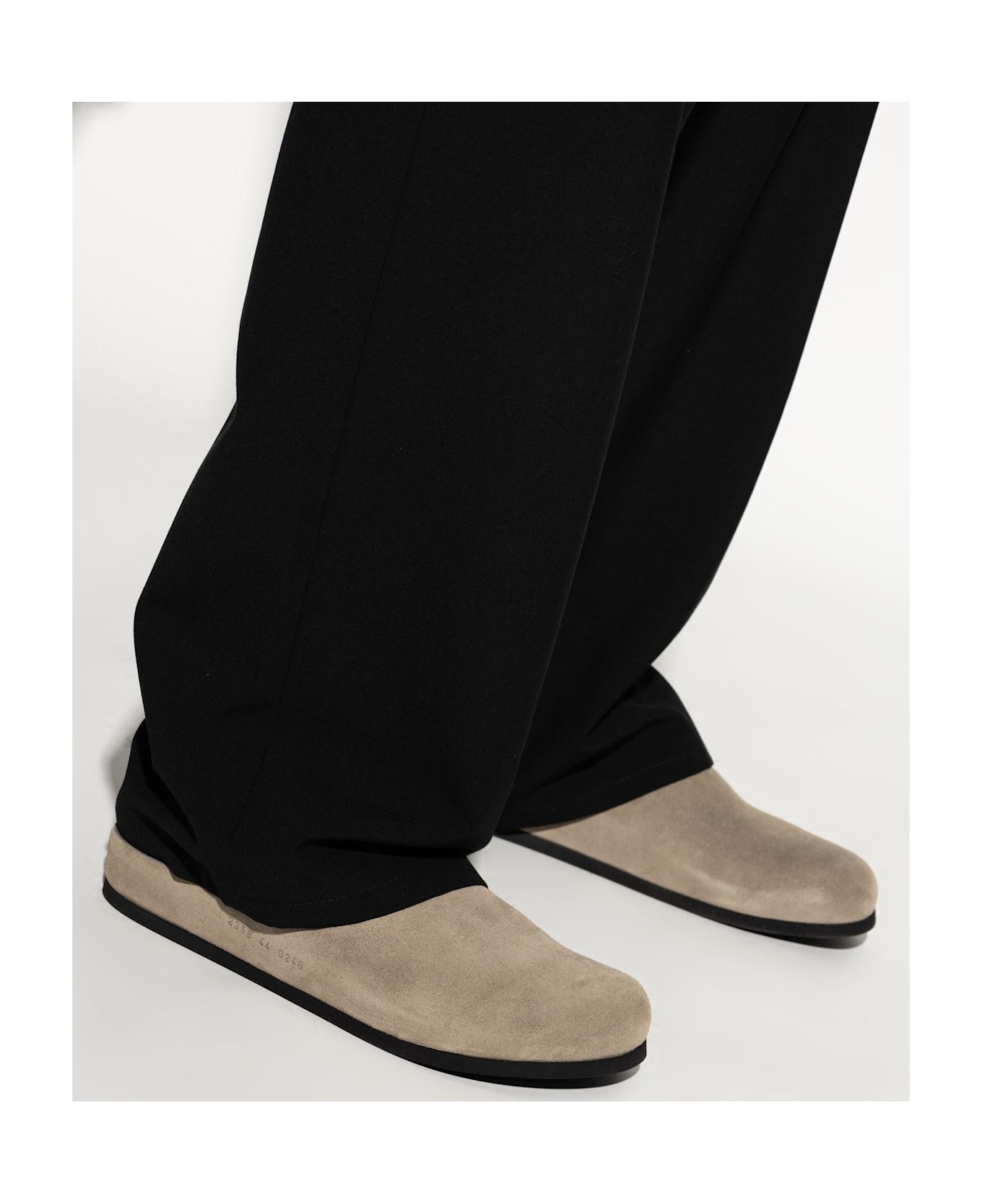 Common Projects Leather Sandals Clog - NEUTRALS