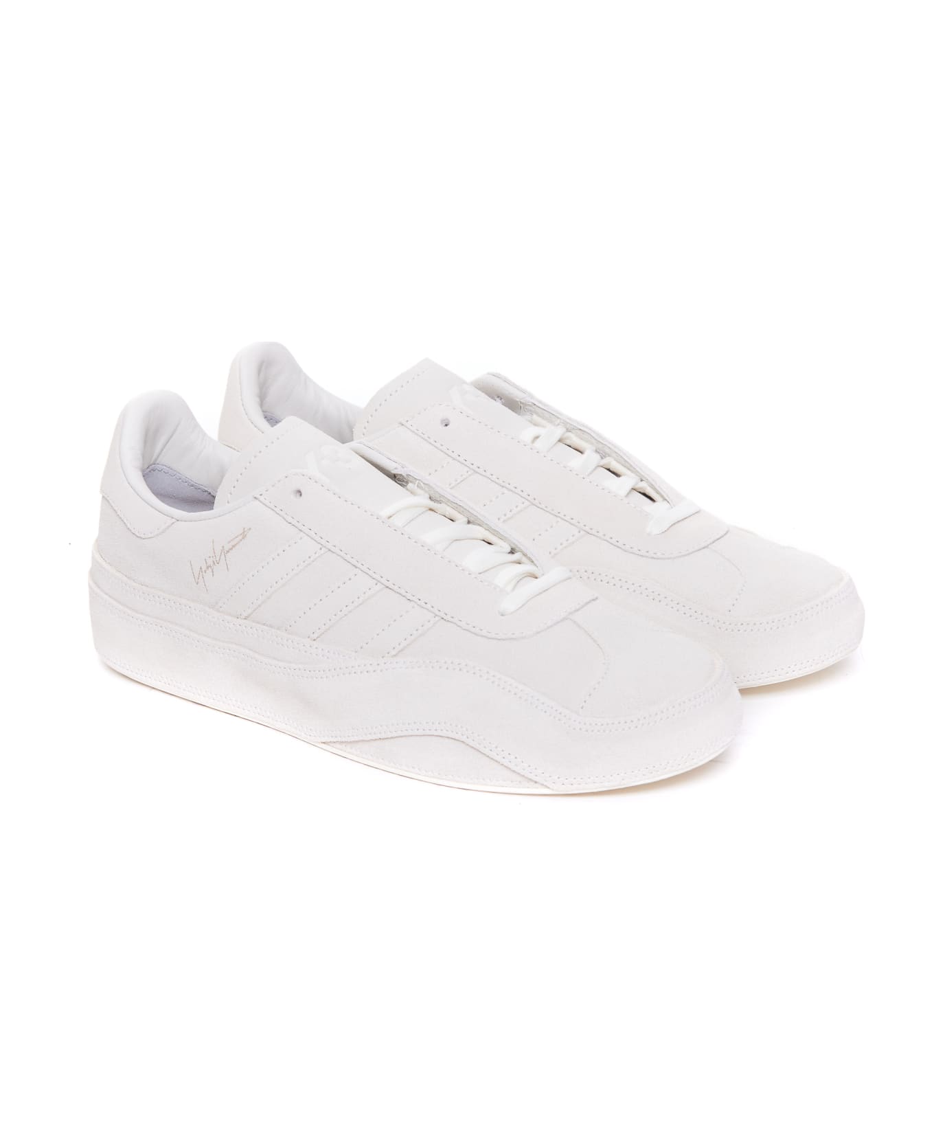 Y-3 Gazelle Sneakers - White