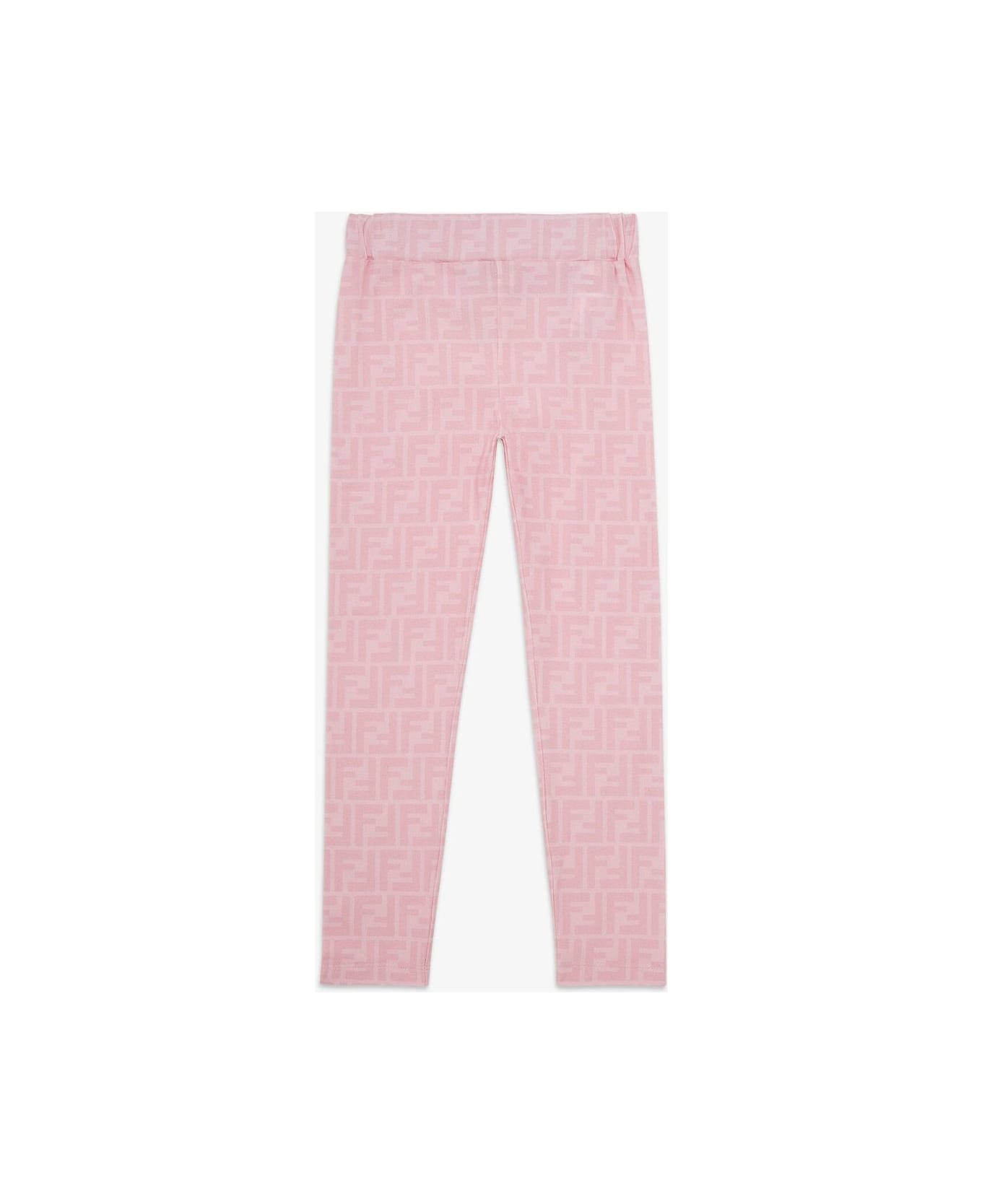Fendi Pink Jersey Junior Leggings