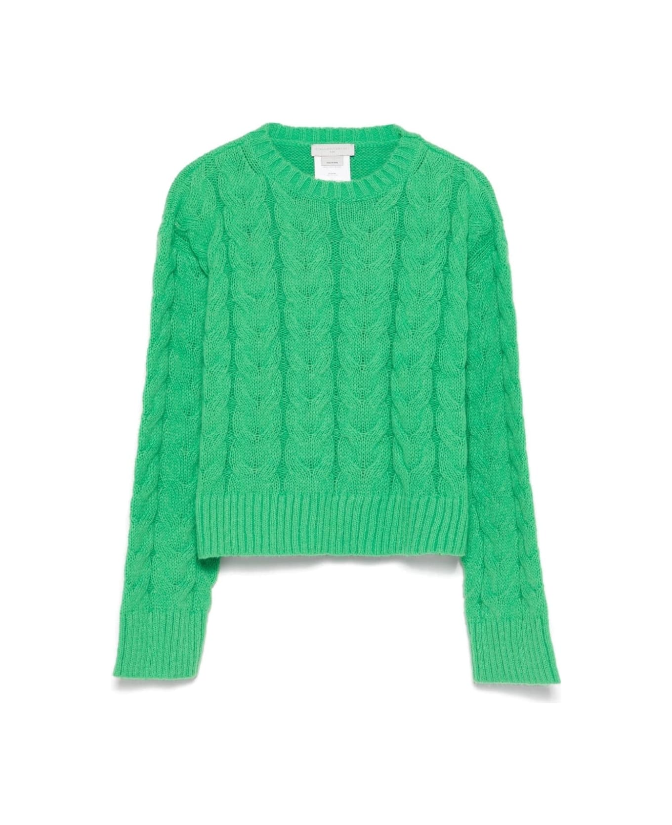 Stella McCartney Kids Maglione Verde Mela - Green