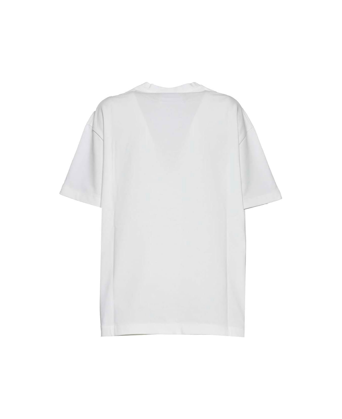 Jil Sander Snake Pocket Printed T-shirt - Natural Tシャツ