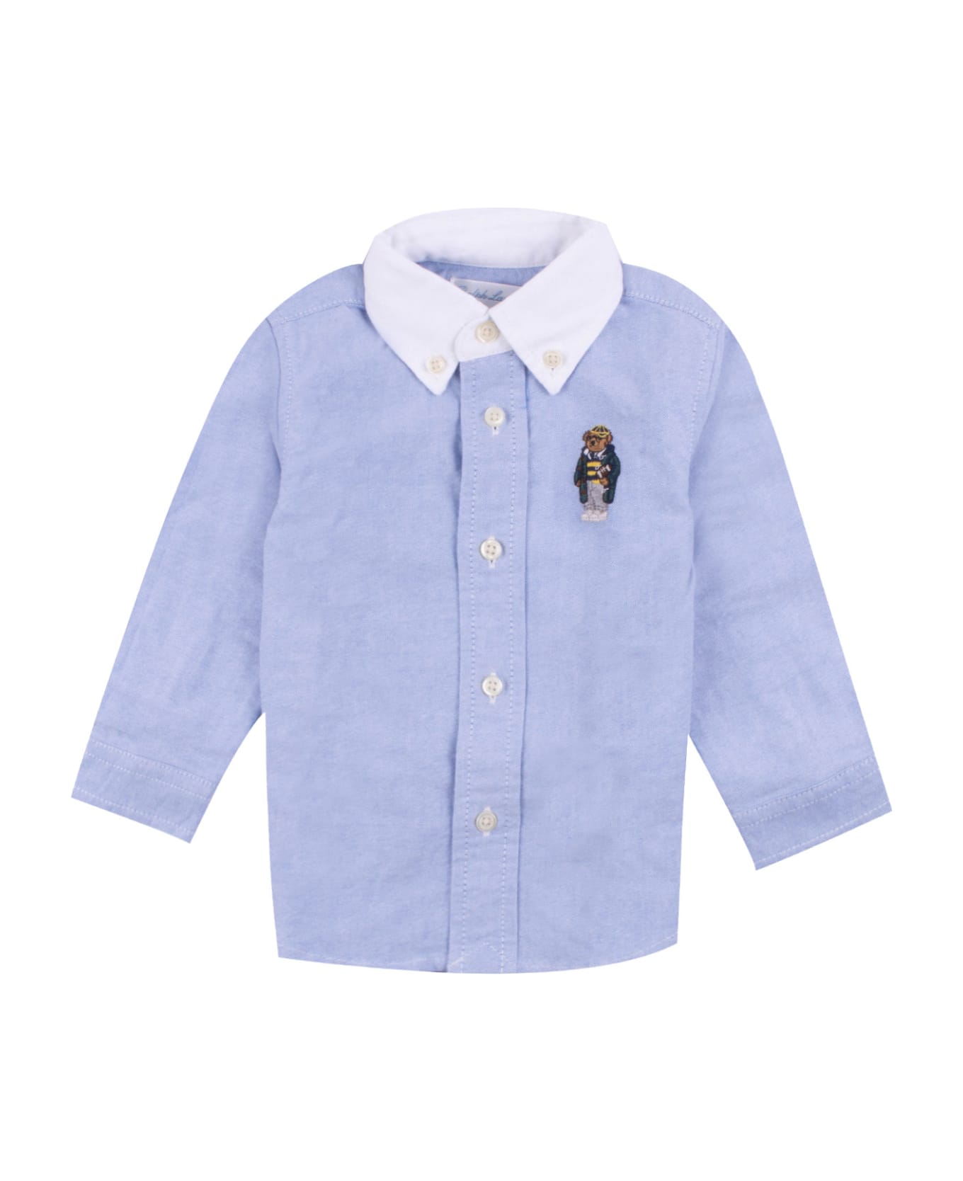 Ralph Lauren Cotton Shirt - Light blue