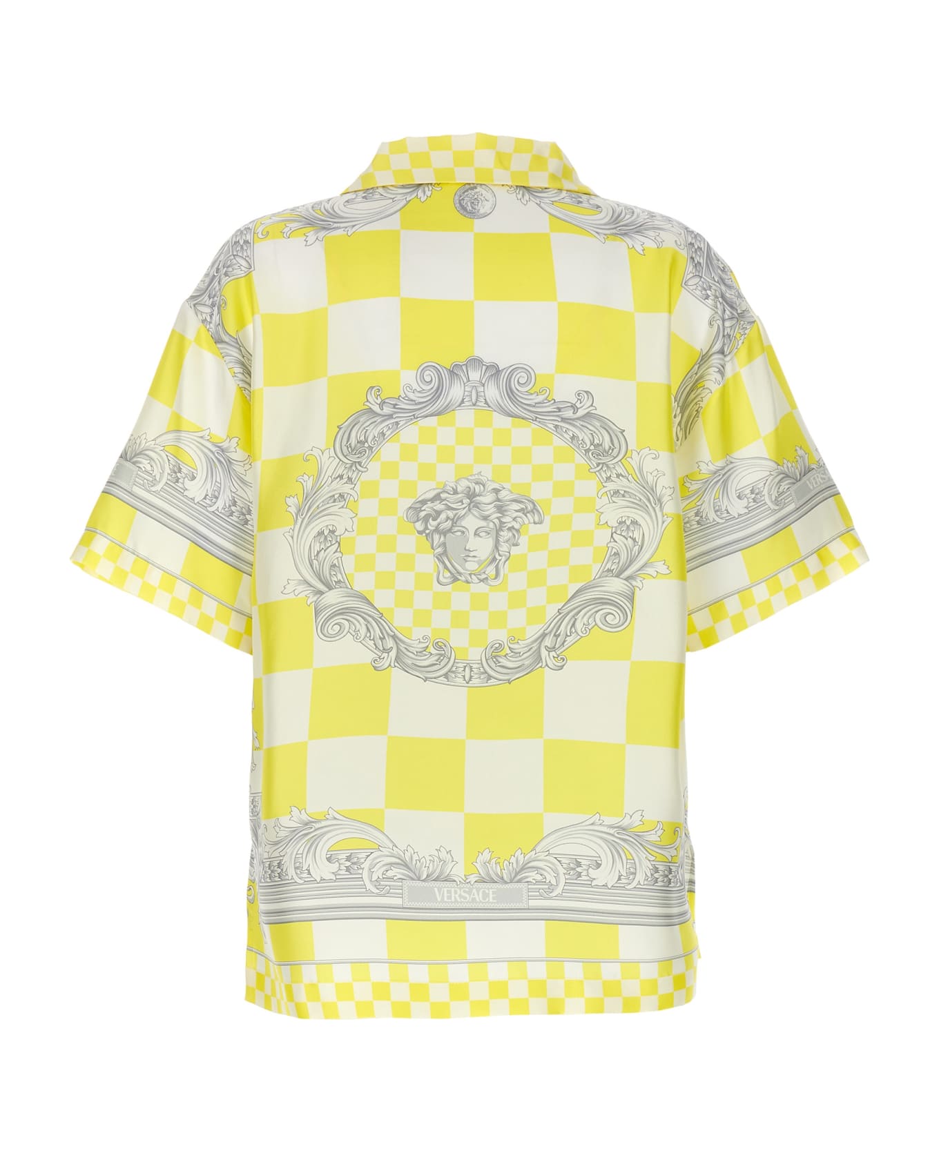 Versace 'medusa Contrasto' Shirt - Yellow