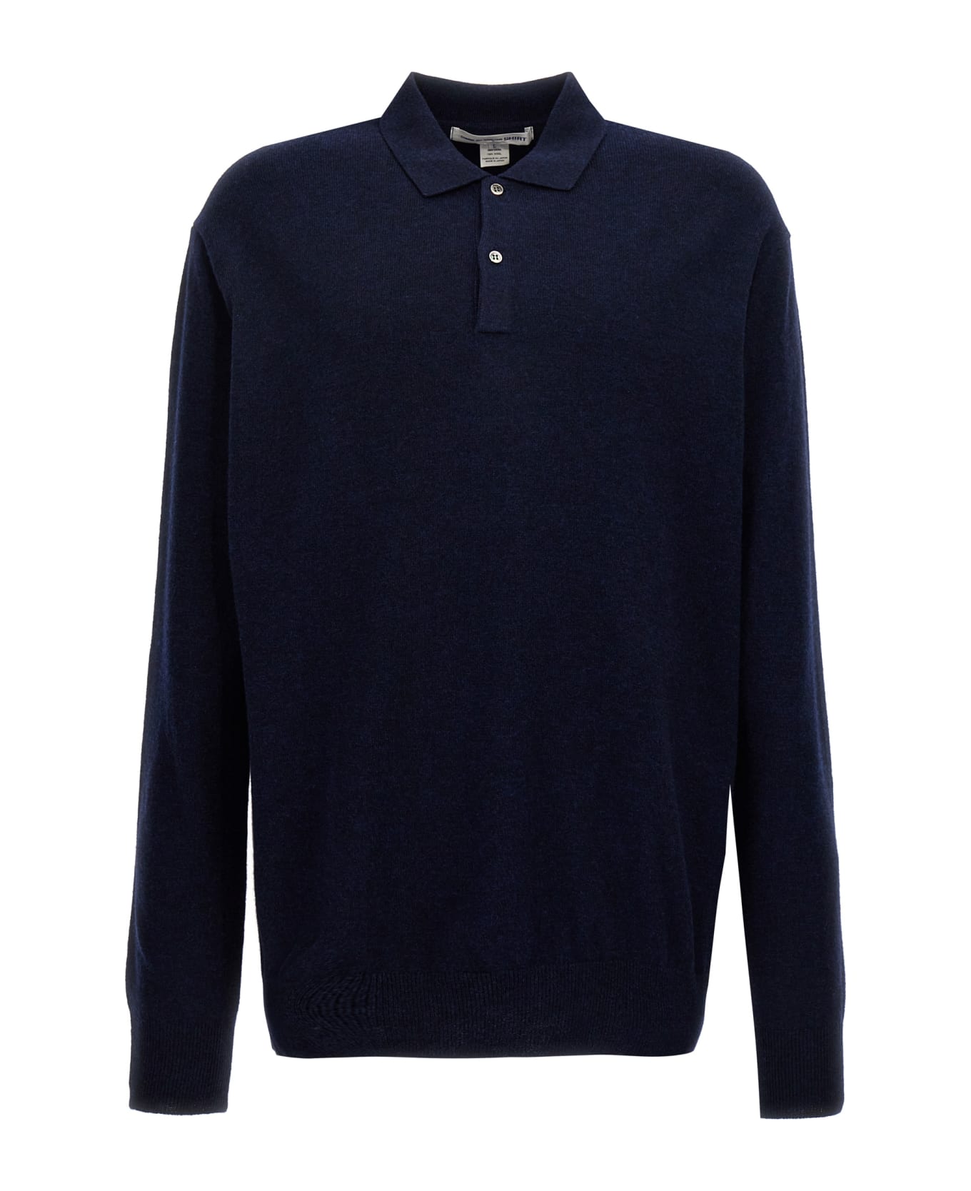 Comme des Garçons Shirt Polo Sweater - Blue