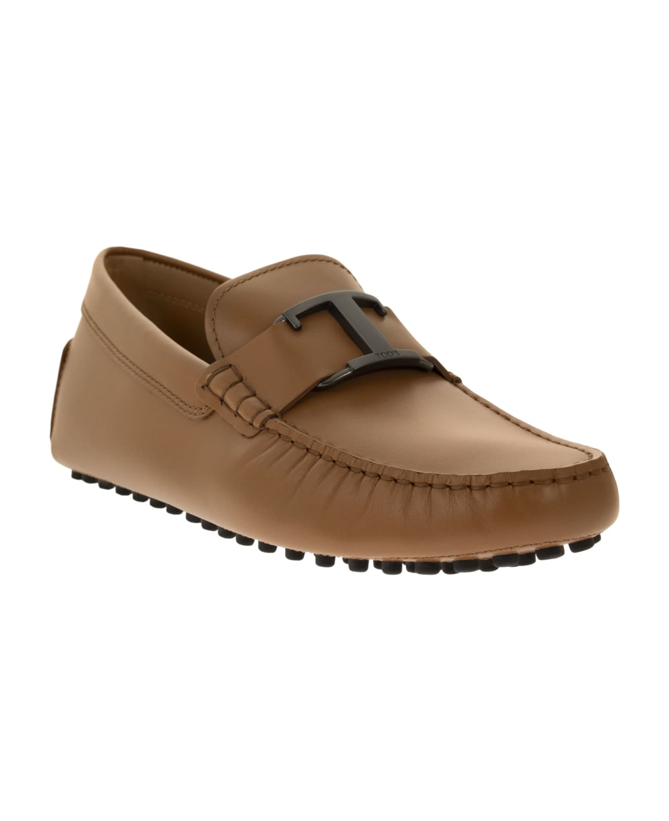 Tod's Timeless Leather Loafer - Cognac