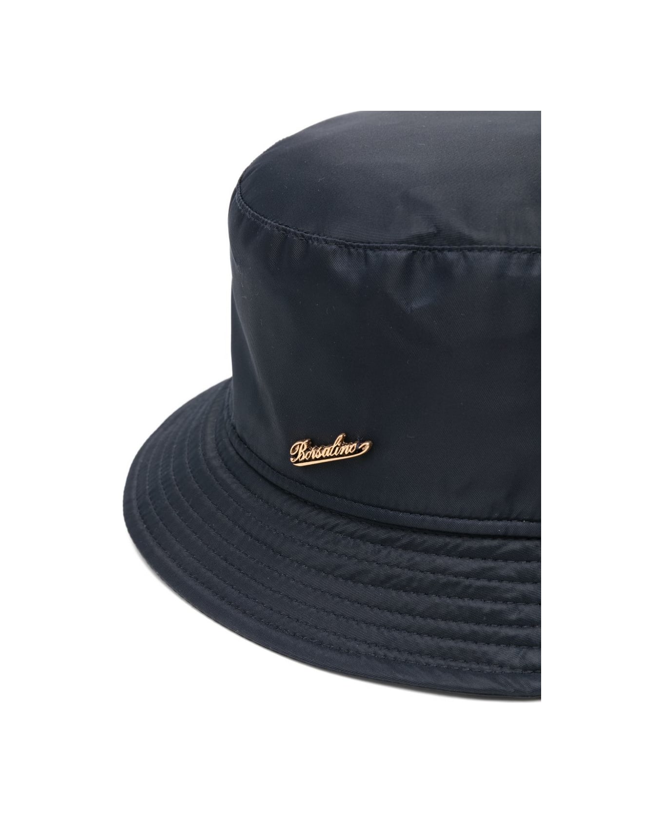 Borsalino Morgan Rain Bucket Hat - Blue