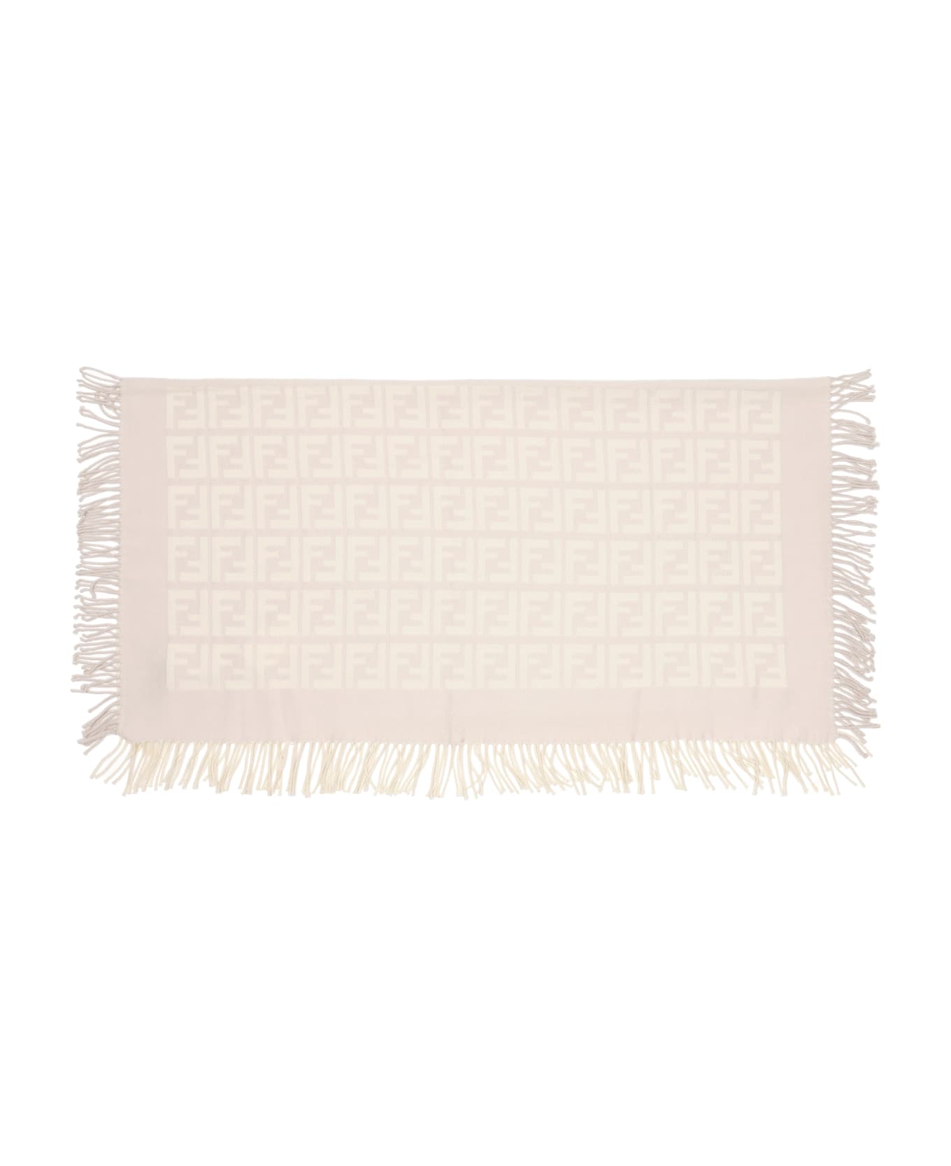 Fendi All-over 3d Logo Blanket - BEIGE