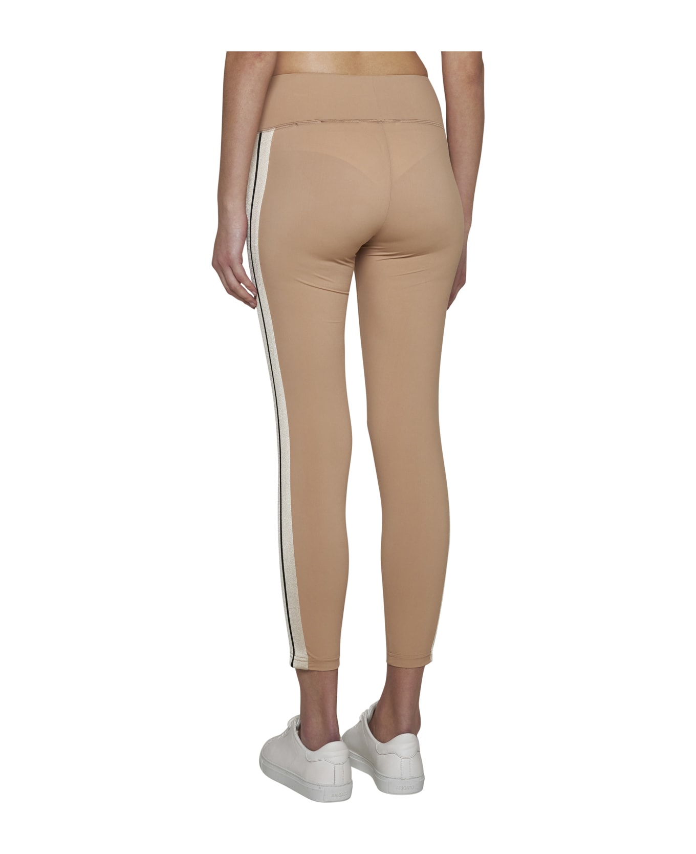 Palm Angels Pants - Nude off white レギンス