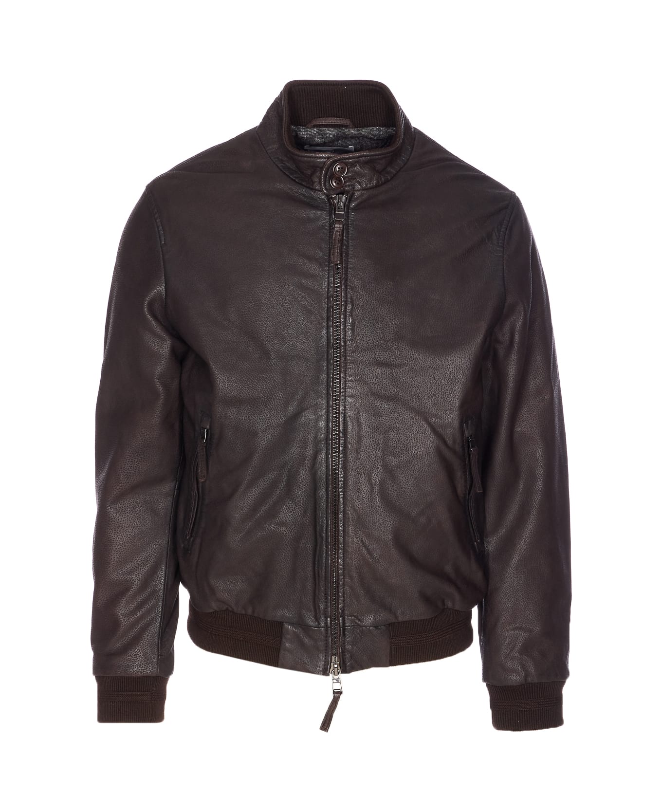 S.W.O.R.D 6.6.44 Leather Jacket - Brown