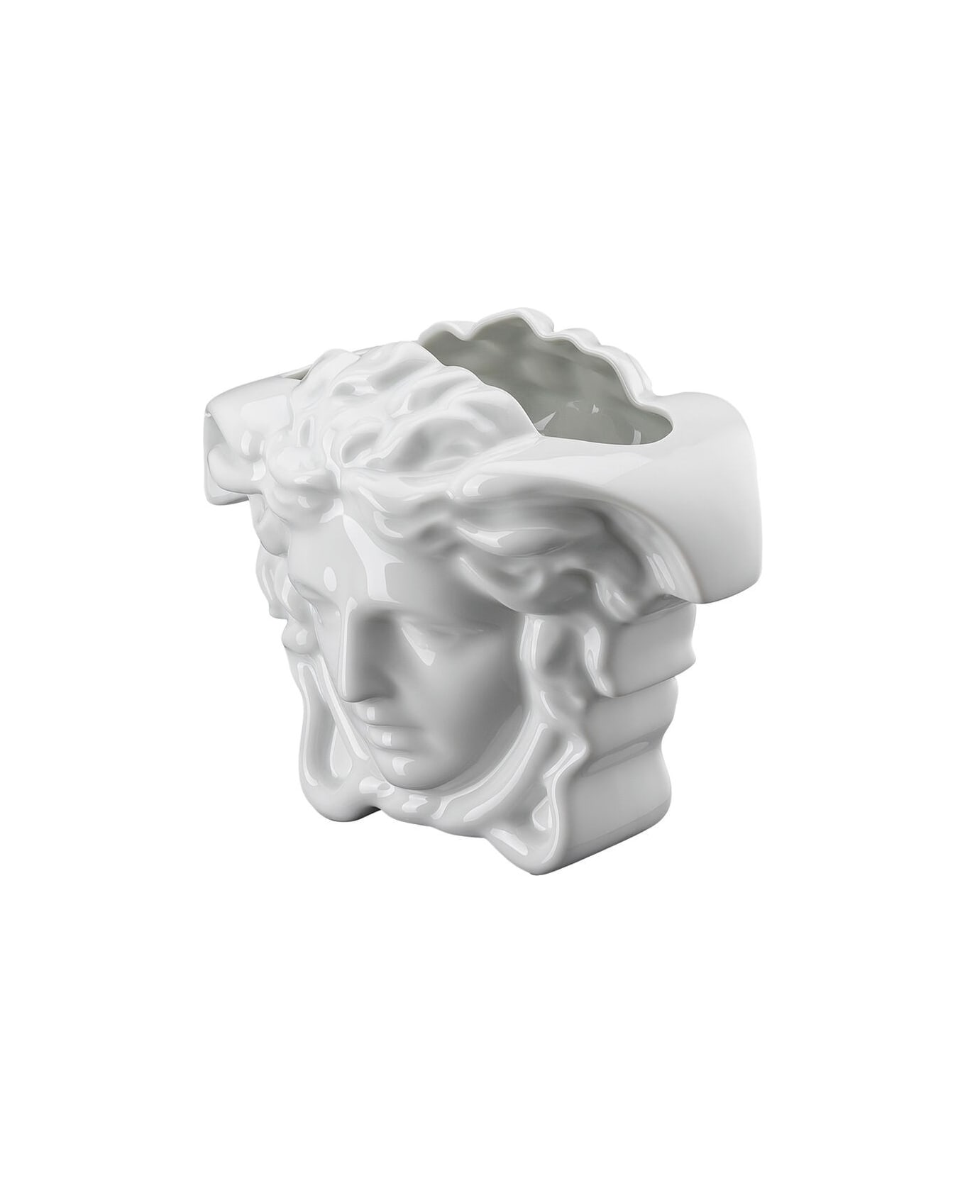 Versace Medusa Vaso 15 Cm - Bianco