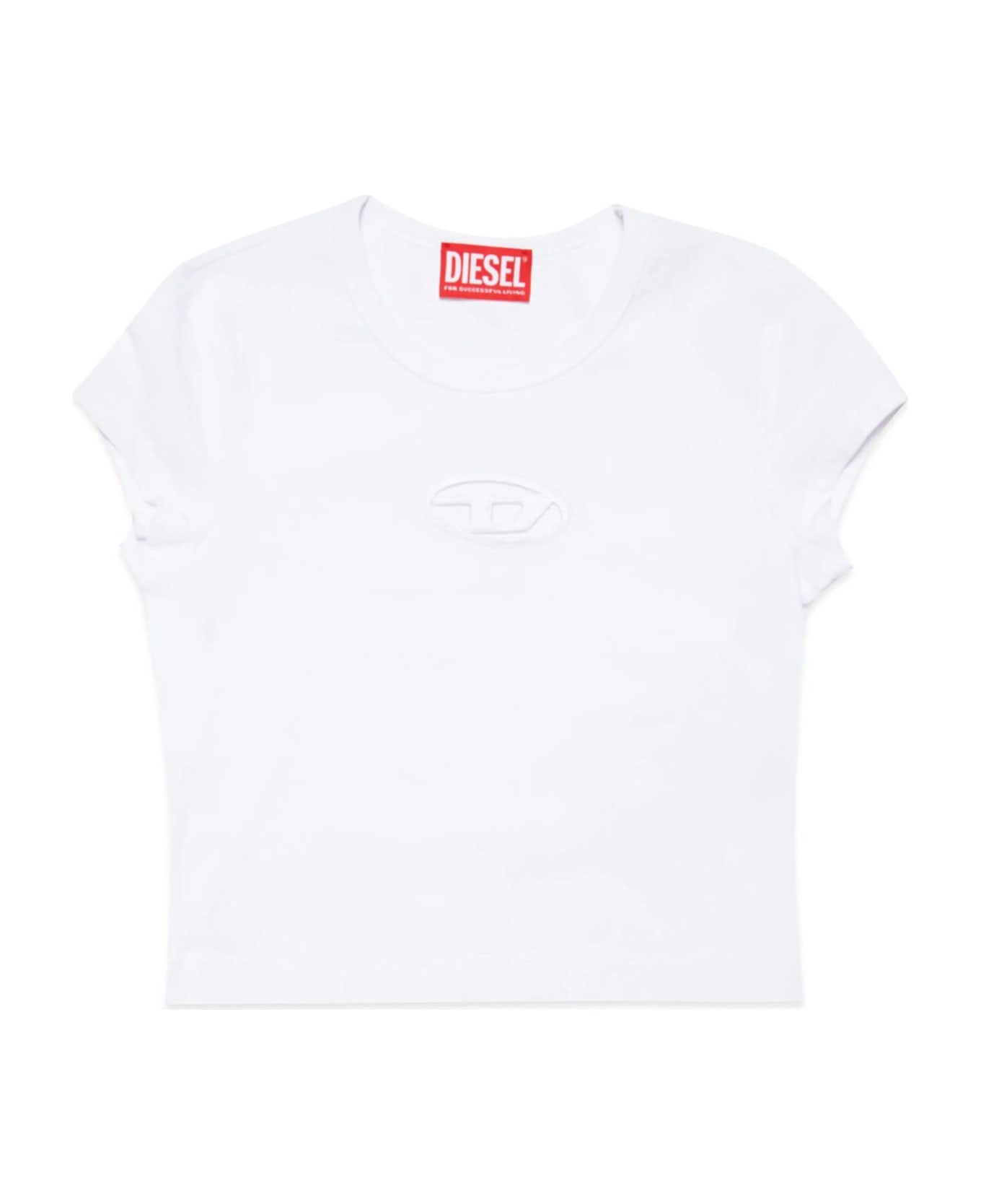 Diesel T-shirts And Polos White - White Tシャツ＆ポロシャツ