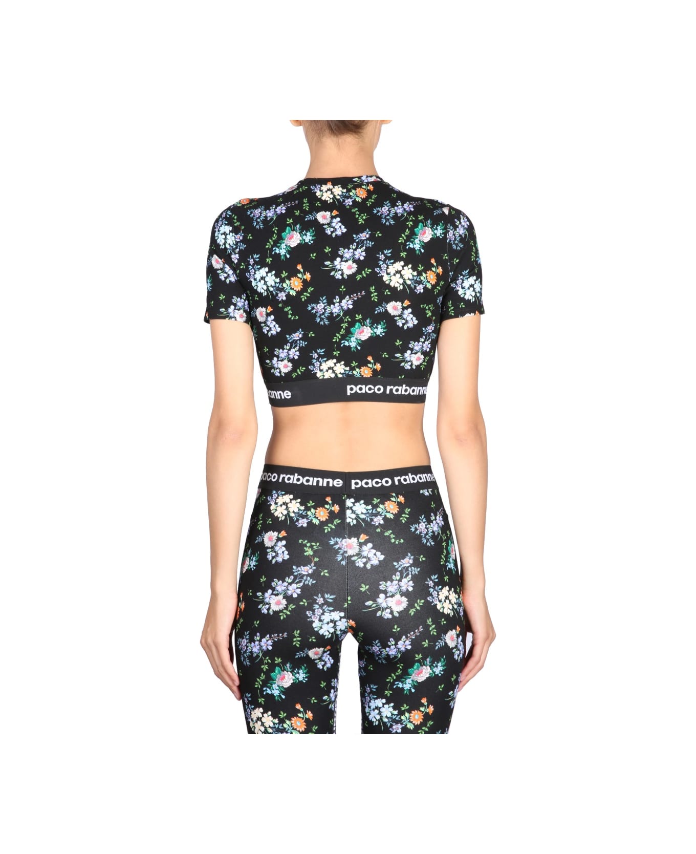 Paco Rabanne Top Cropped - MULTICOLOUR