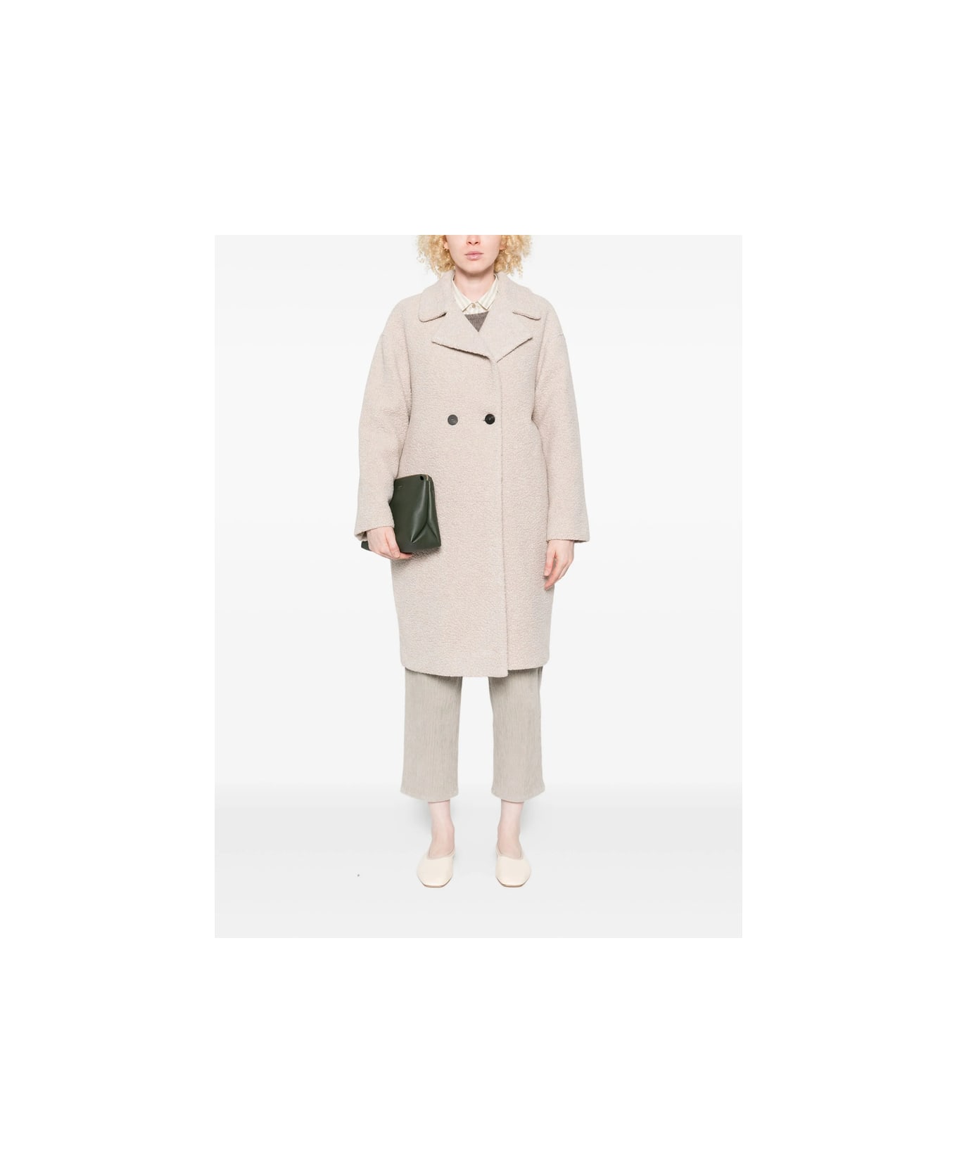 Harris Wharf London Coat - NEUTRALS