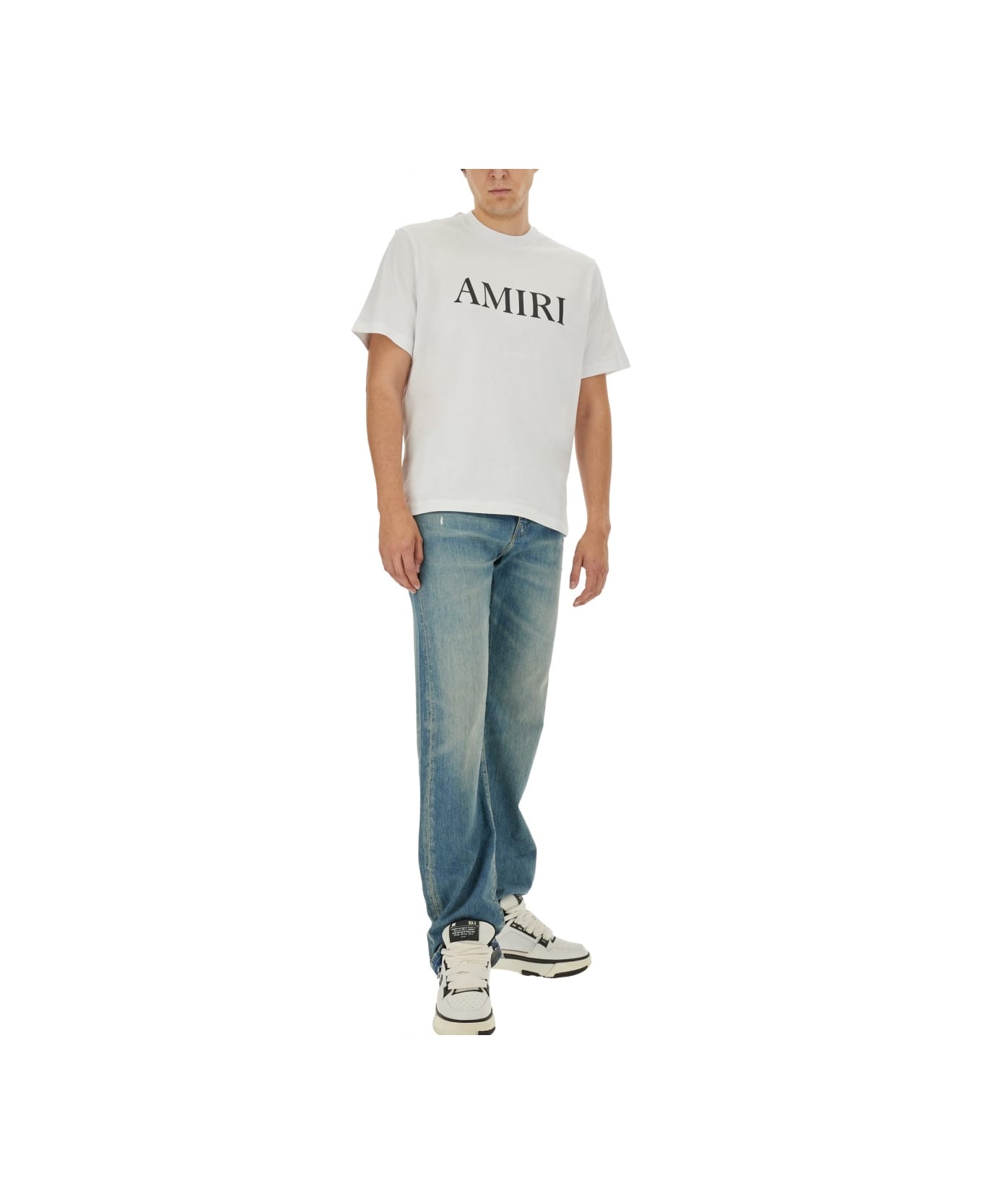 AMIRI T-shirt With Logo - WHITE